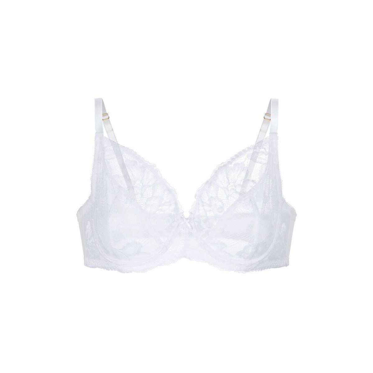 Reggiseno contenitivo PERFECT LACE bianco, DORINA