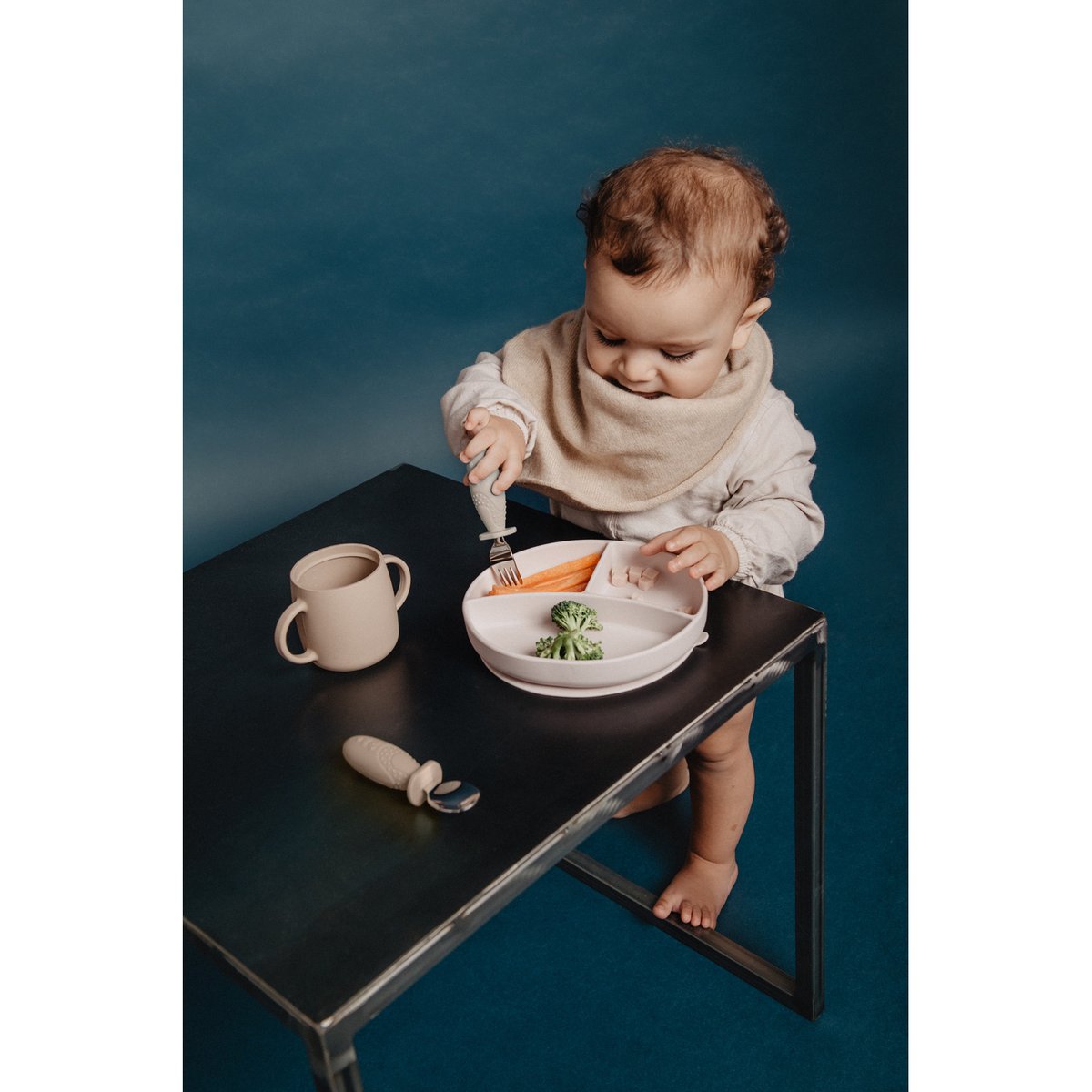 Set couverts d?apprentissage vert, SUAVINEX