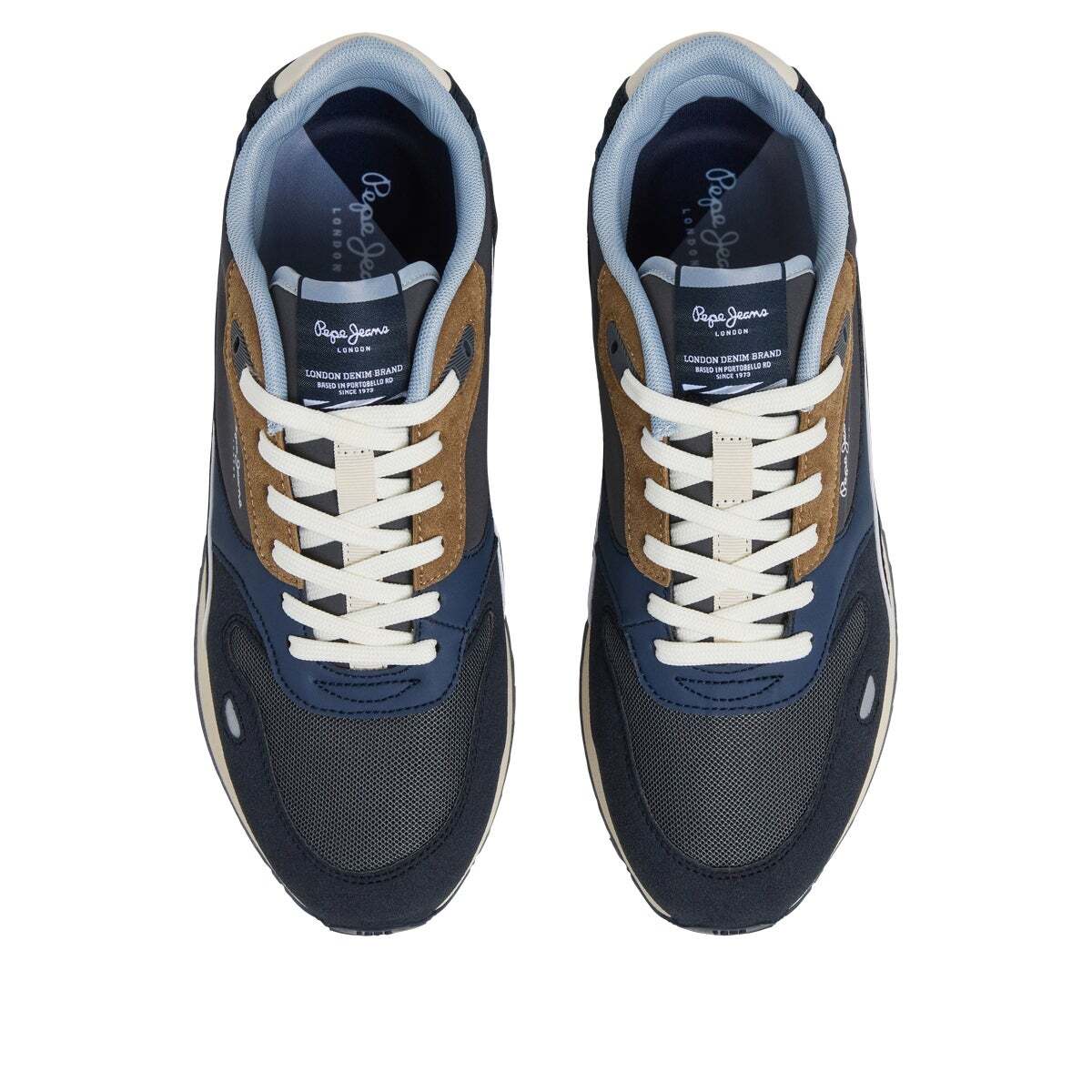 Bexley - Baskets Combinées marine, PEPE JEANS