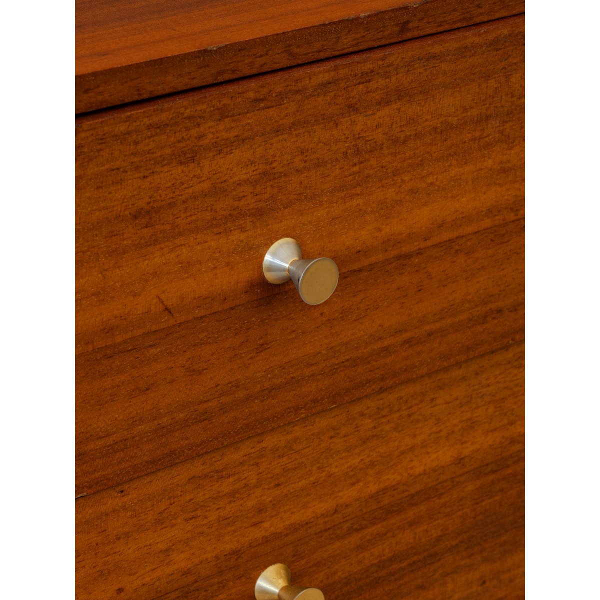 Commode en bois Olga N°1126 - Bon état bois foncé, DEBONGOUT