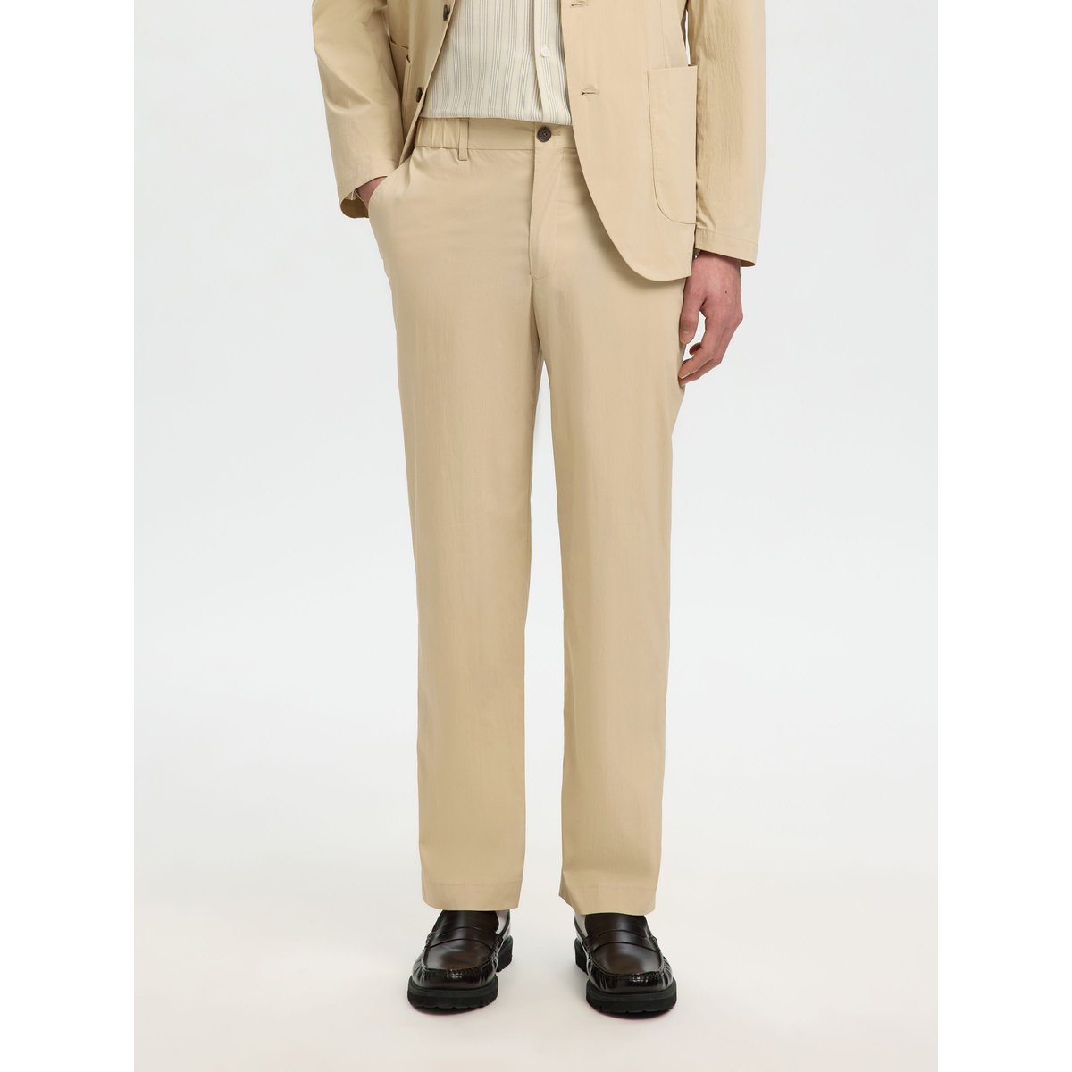 Pantalon white pepper, SELECTED