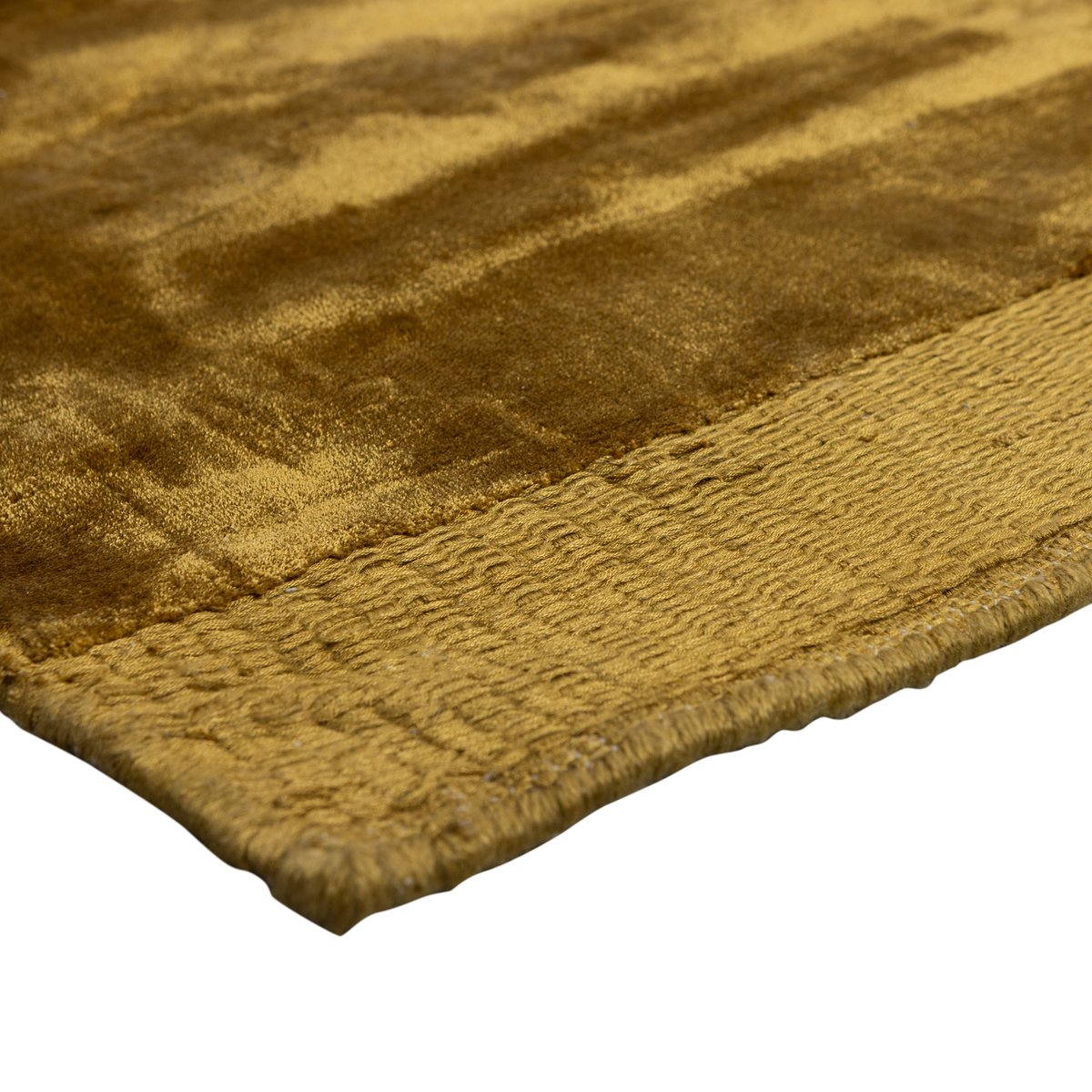 Tapis en viscose TAMMO jaune miel, WOOOD