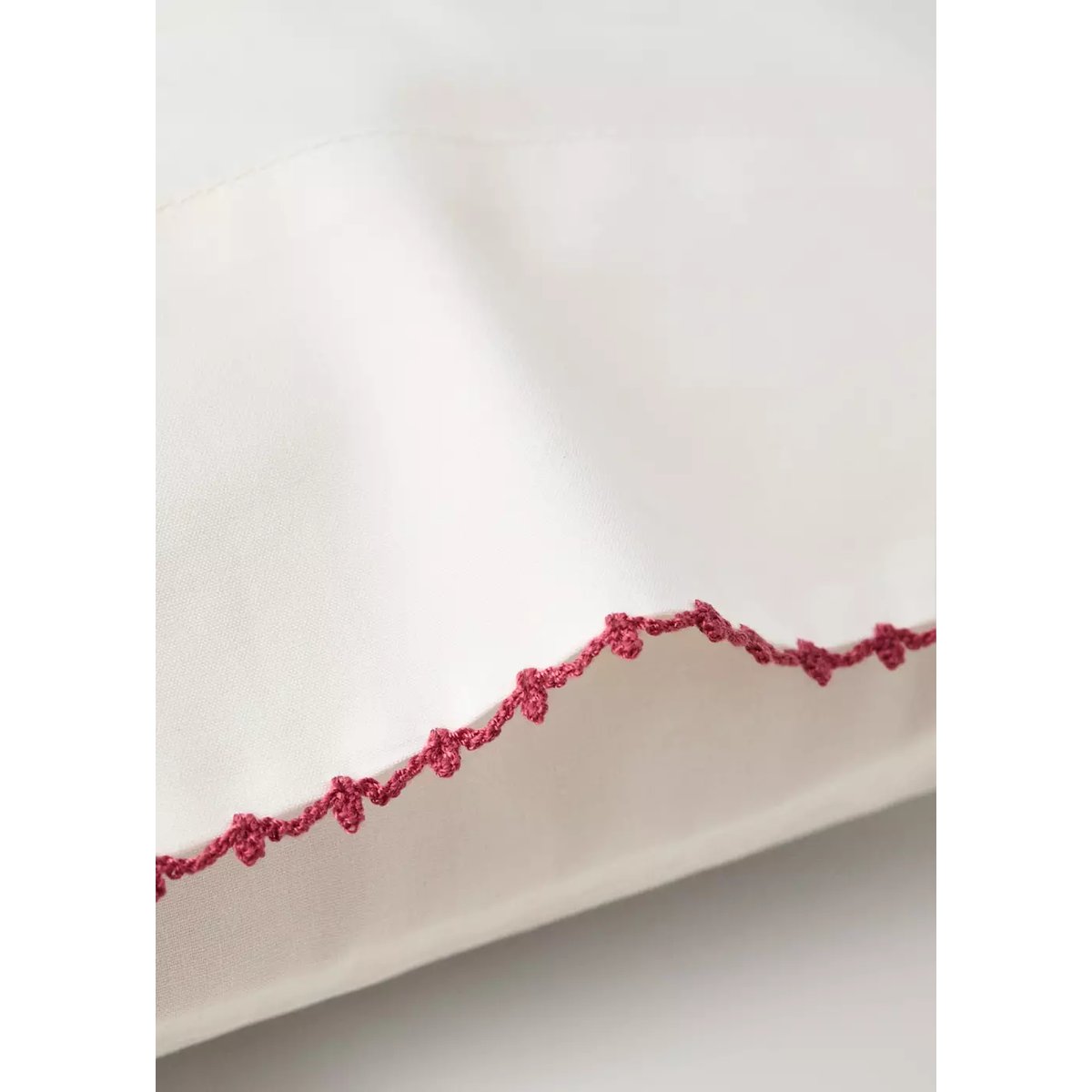 Housse de couss piqueta ivoire, MANGO HOME