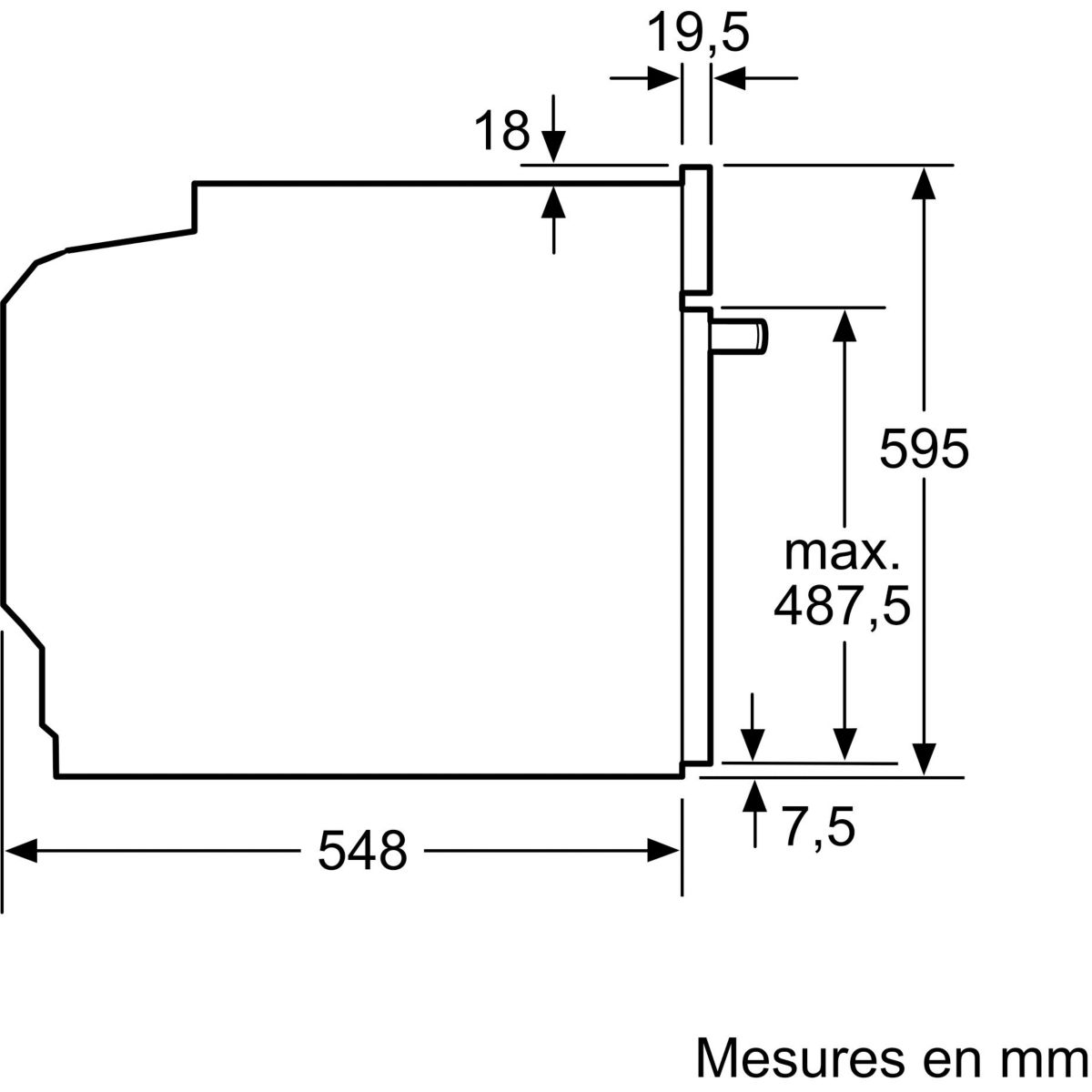 Four encastrable HB772G2B1S iQ700 - Pyrolyse ActiveClean, Sonde de Cuisson Multipoint, Ecran TFT couleur unique, SIEMENS