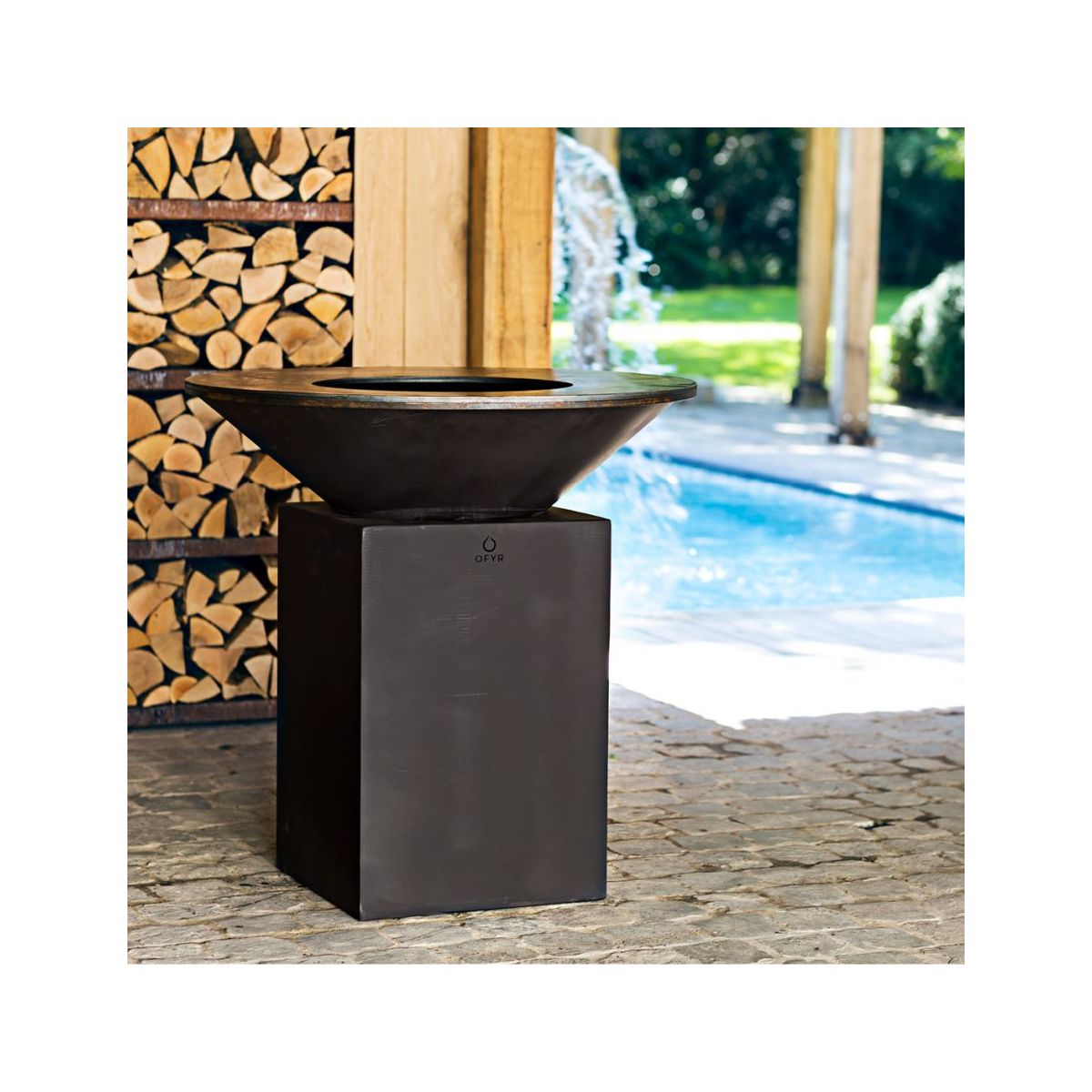 Brasero Classic Black 85 OC1B85 couleur unique, OFYR