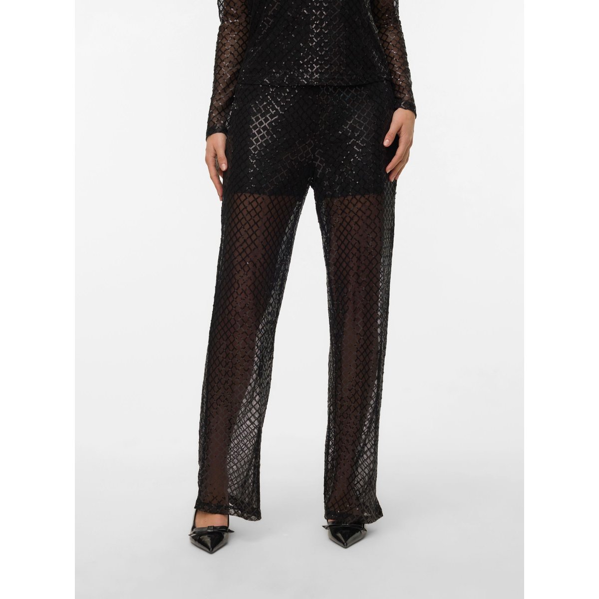 Pantalon À Jambe Large noire - black, VERO MODA
