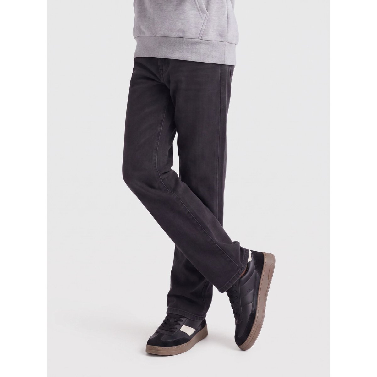 Jean À Coupe Ample washed black, ONLY & SONS JUNIOR