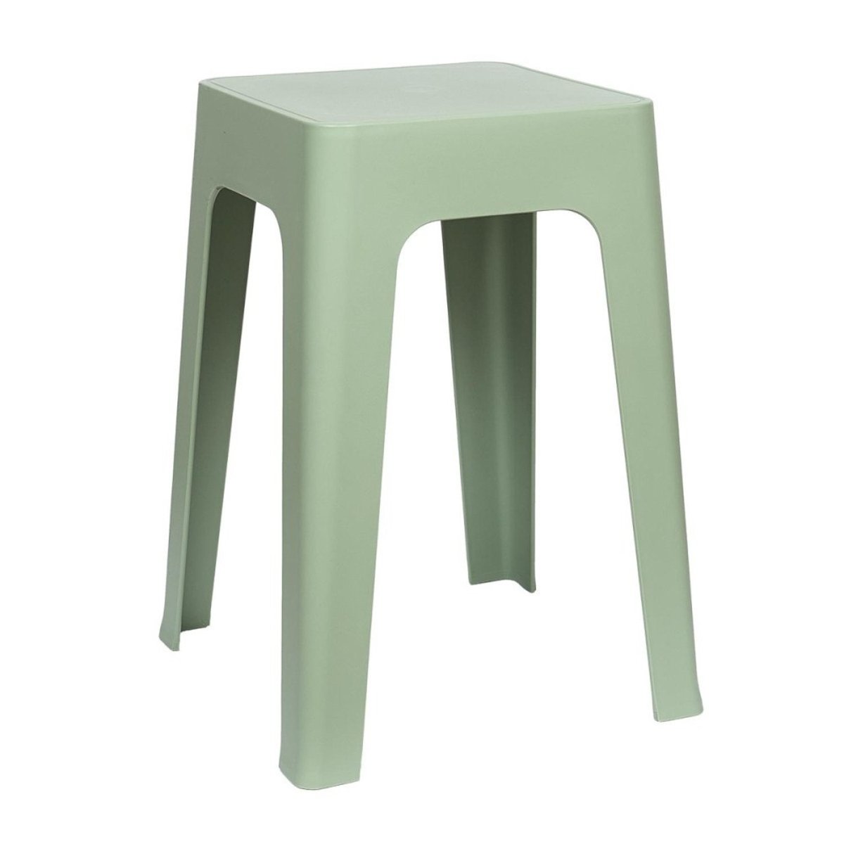 Tabouret Empilable Coloris Vert vert, DECORATIE