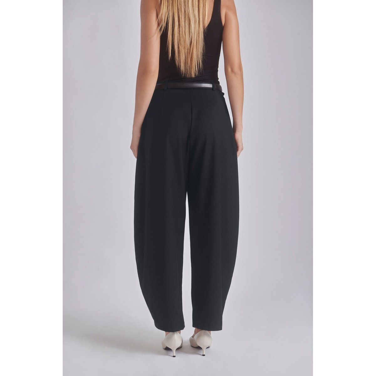 Pantalon barrel HUDSON noir, BENOA