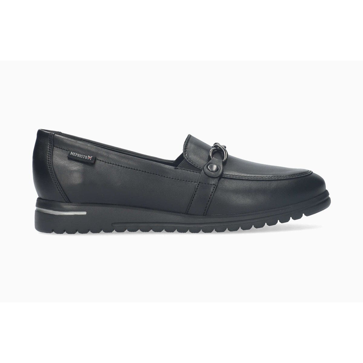 Mocassins en cuir JULIANA noir 4, MEPHISTO