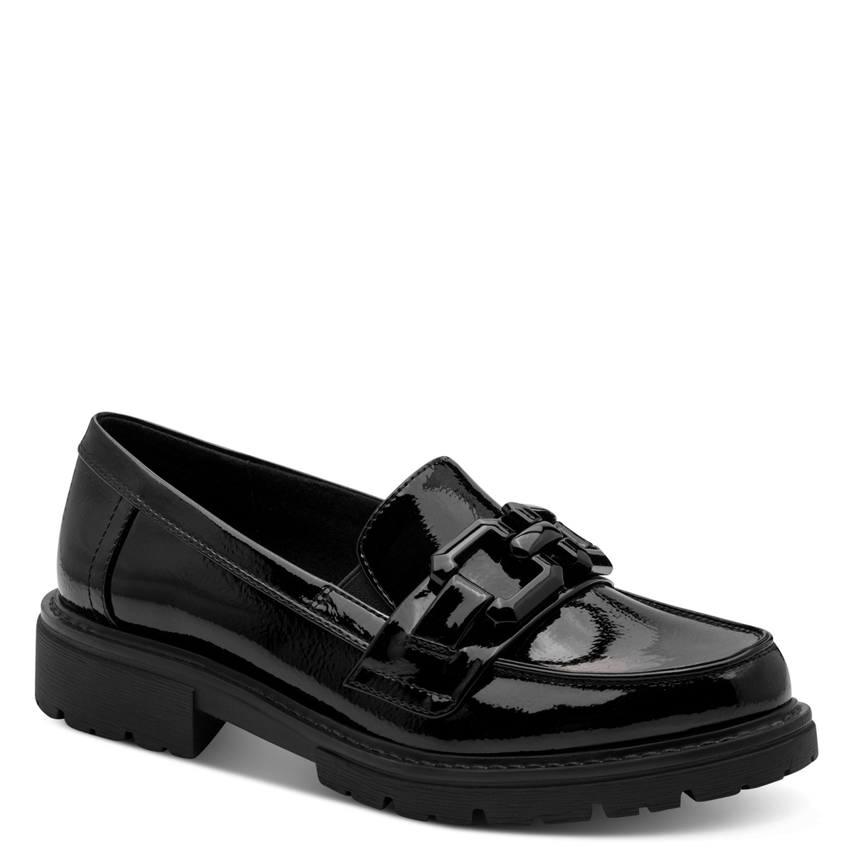 Slipper à talon noir, JANA