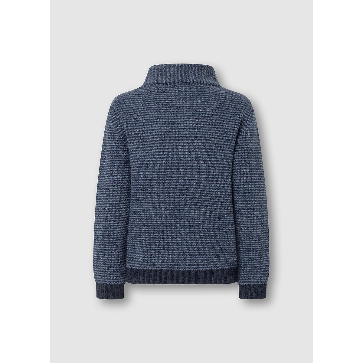 Pull manches longues, avec col à nouer bleu, PEPE JEANS