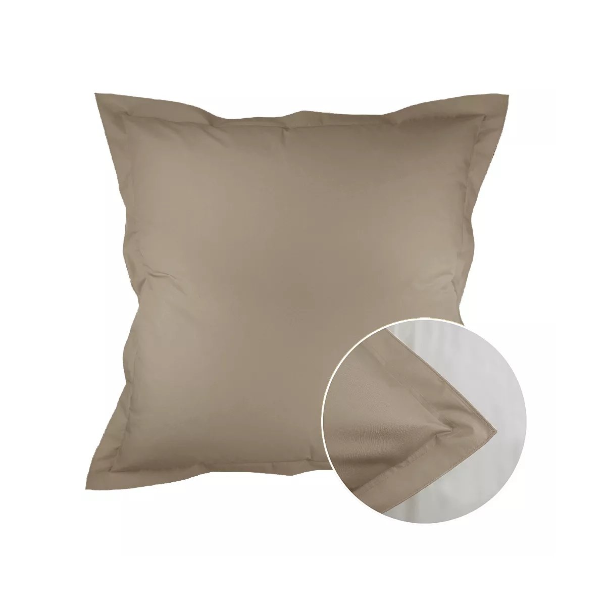 Taie d'oreiller percale de coton Olana pin, GARNIER THIEBAUT