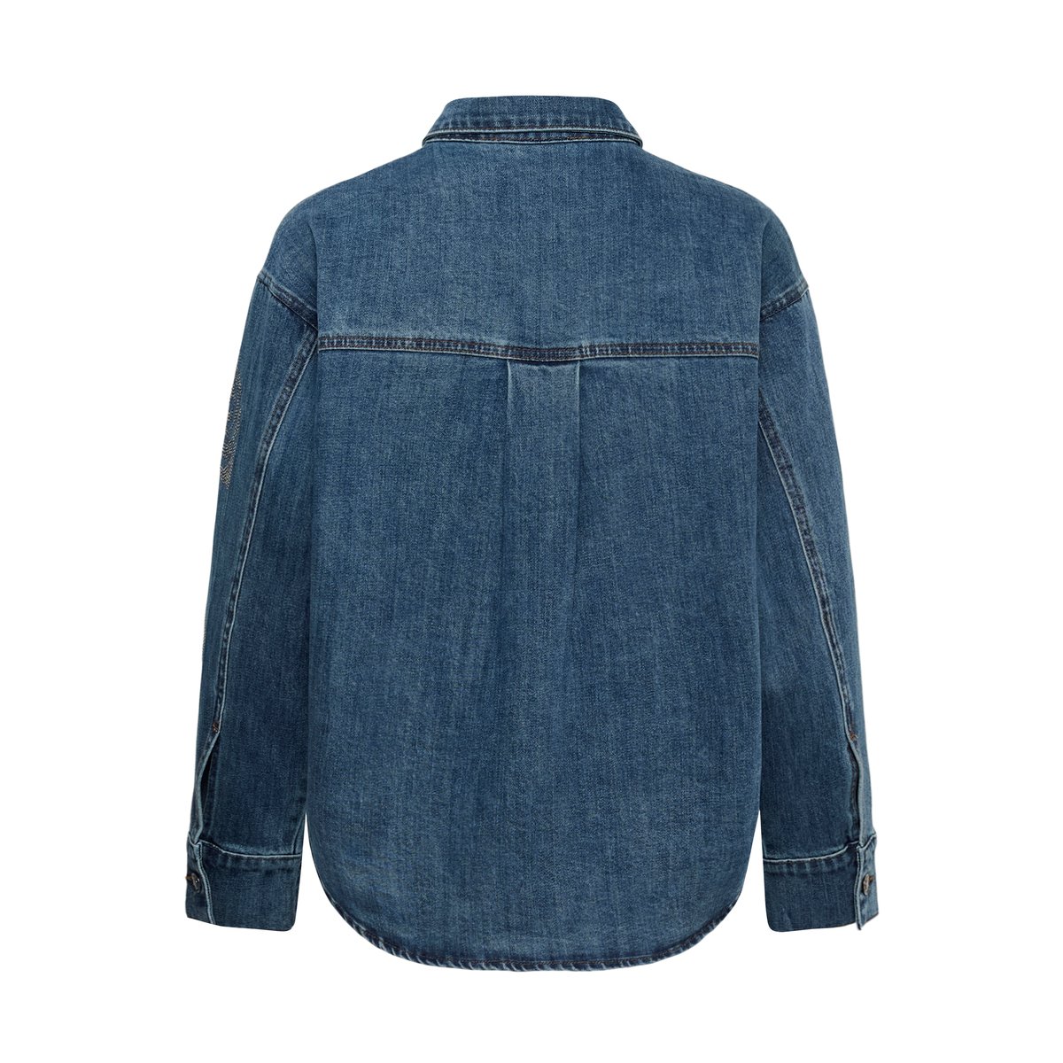 Chemise en jean bleu medium washed blue, KAFFE