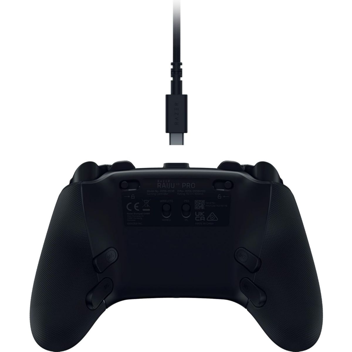 Manette Raiju V3 Pro Noir couleur unique, RAZER