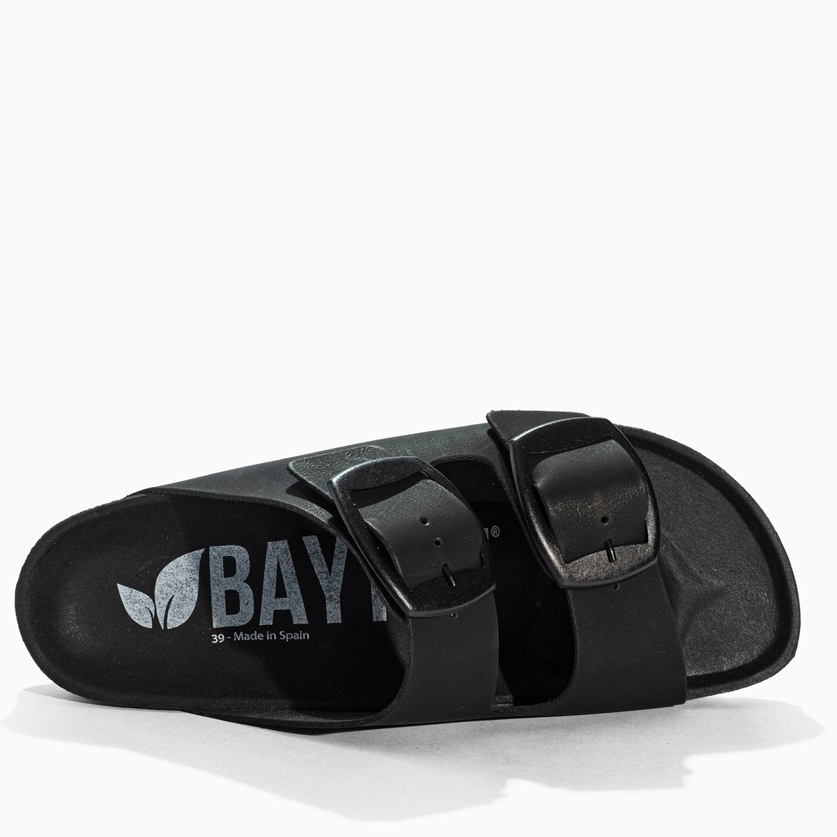 Sandales Vegan ALICANTE noir, BAYTON