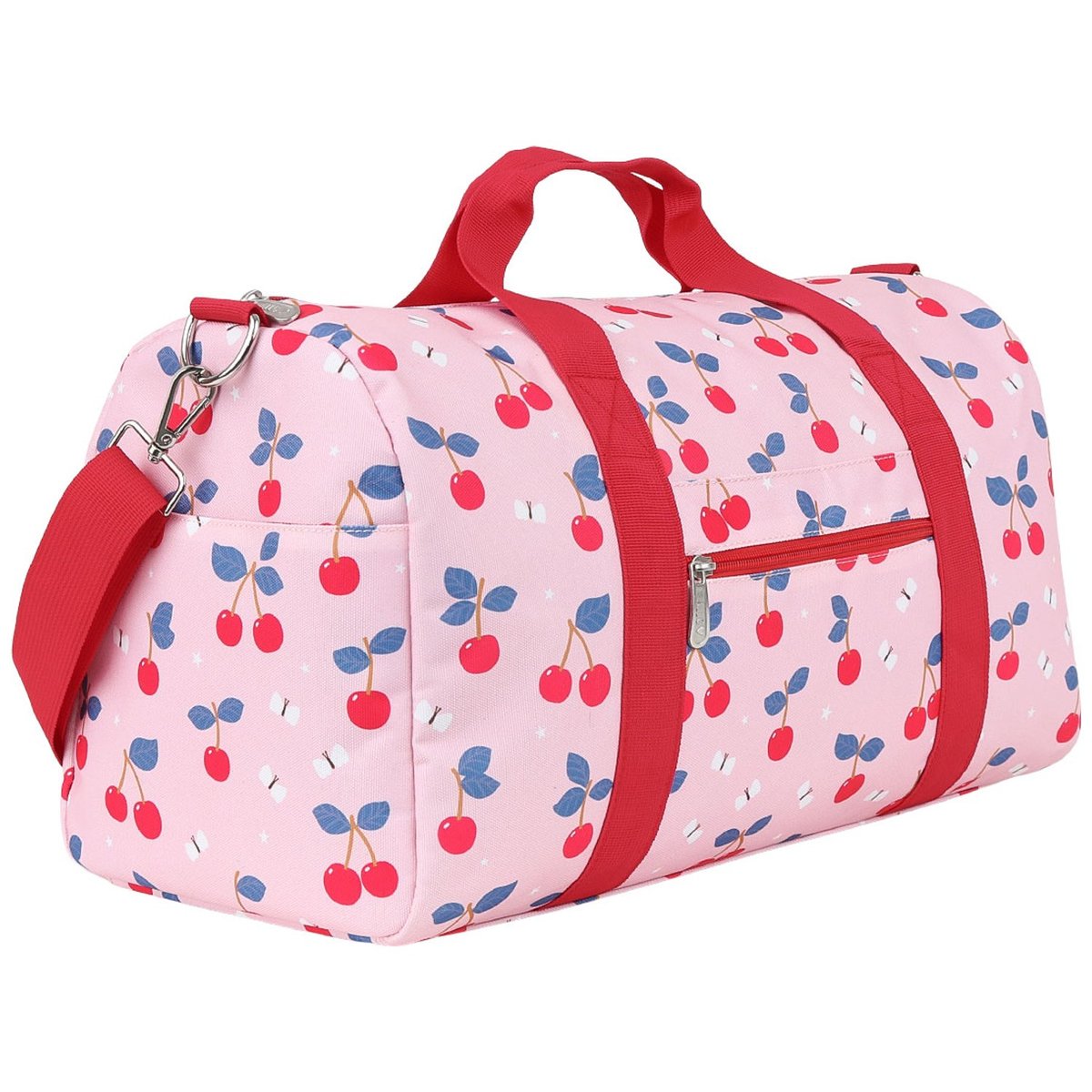 Sac de voyage rose, rouge, violet, A LITTLE LOVELY COMPANY