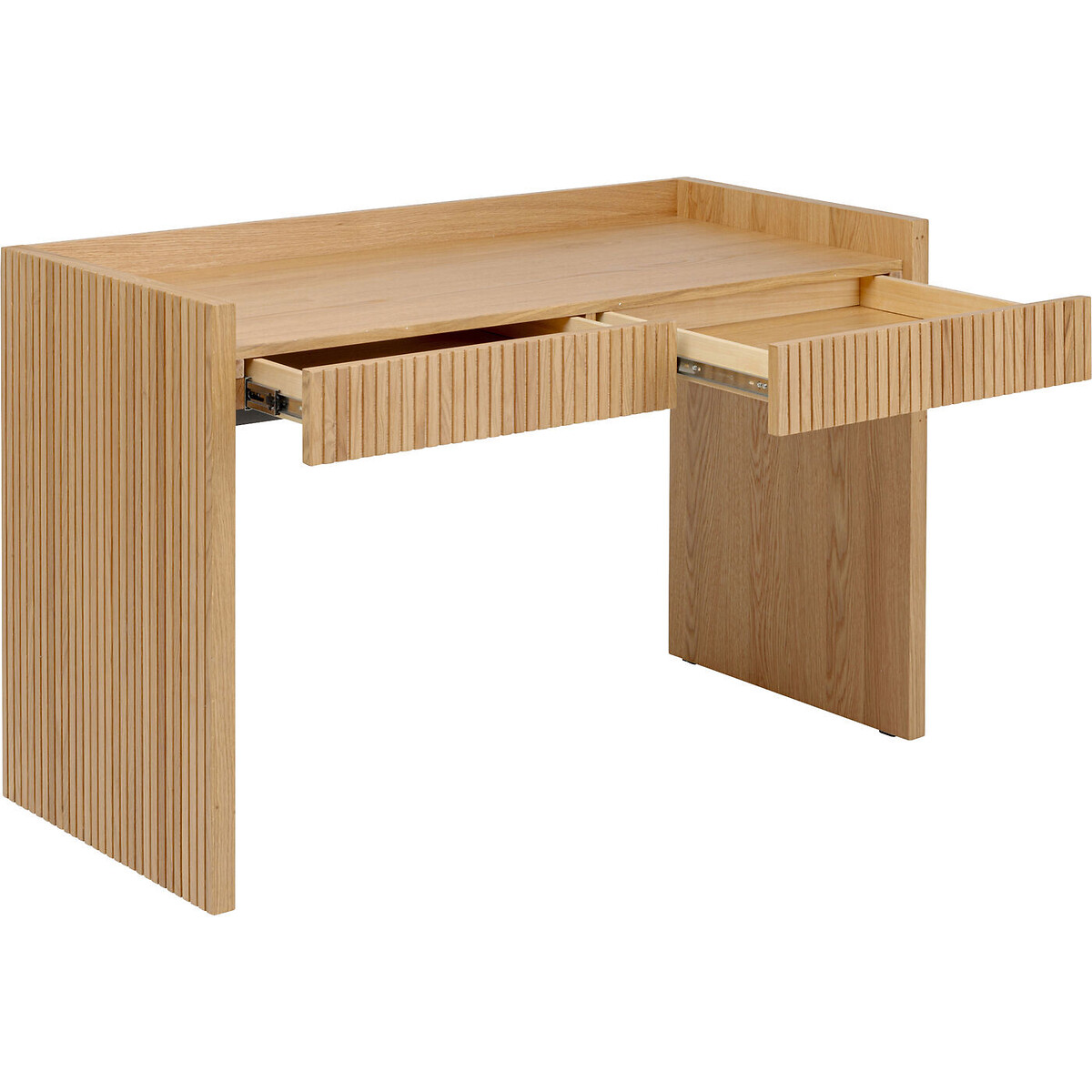 Bureau Brighton 121x80cm naturel, KARE DESIGN
