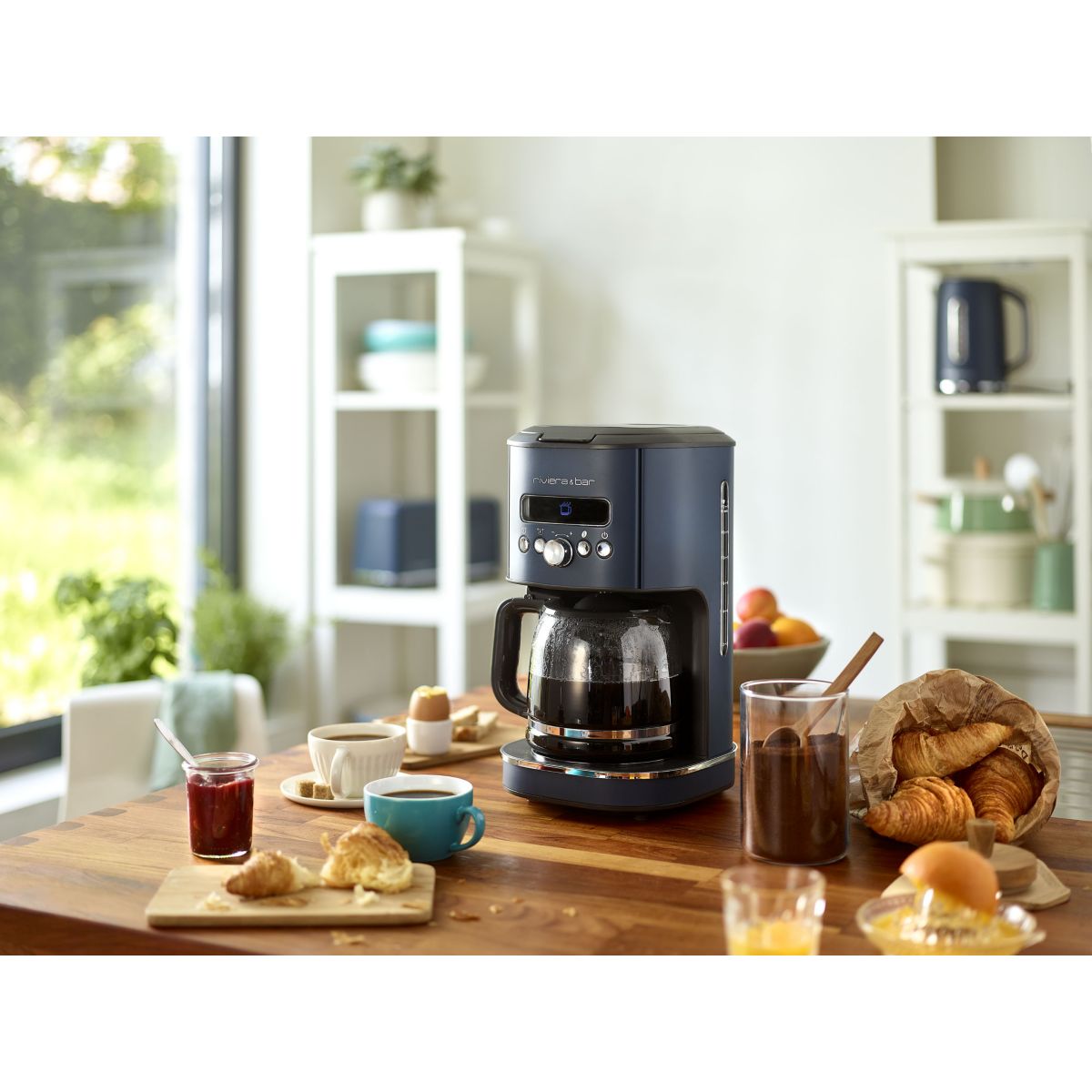 Cafetière filtre BCF578 couleur unique, RIVIERA & BAR