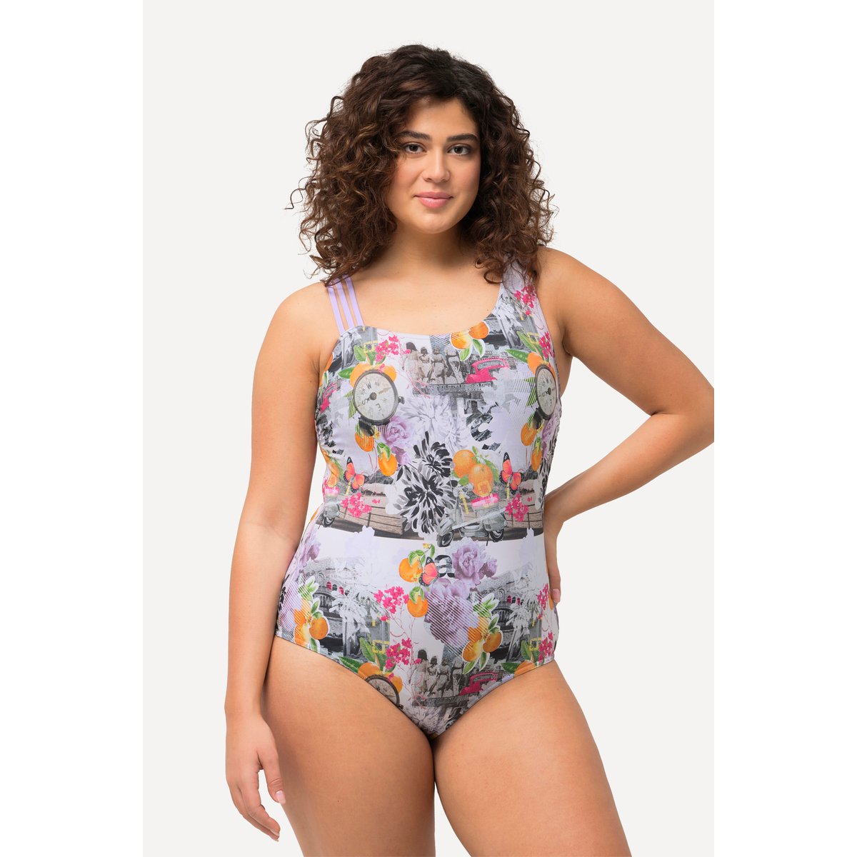 Maillot de bain avec bonnets souples vanille, ULLA POPKEN