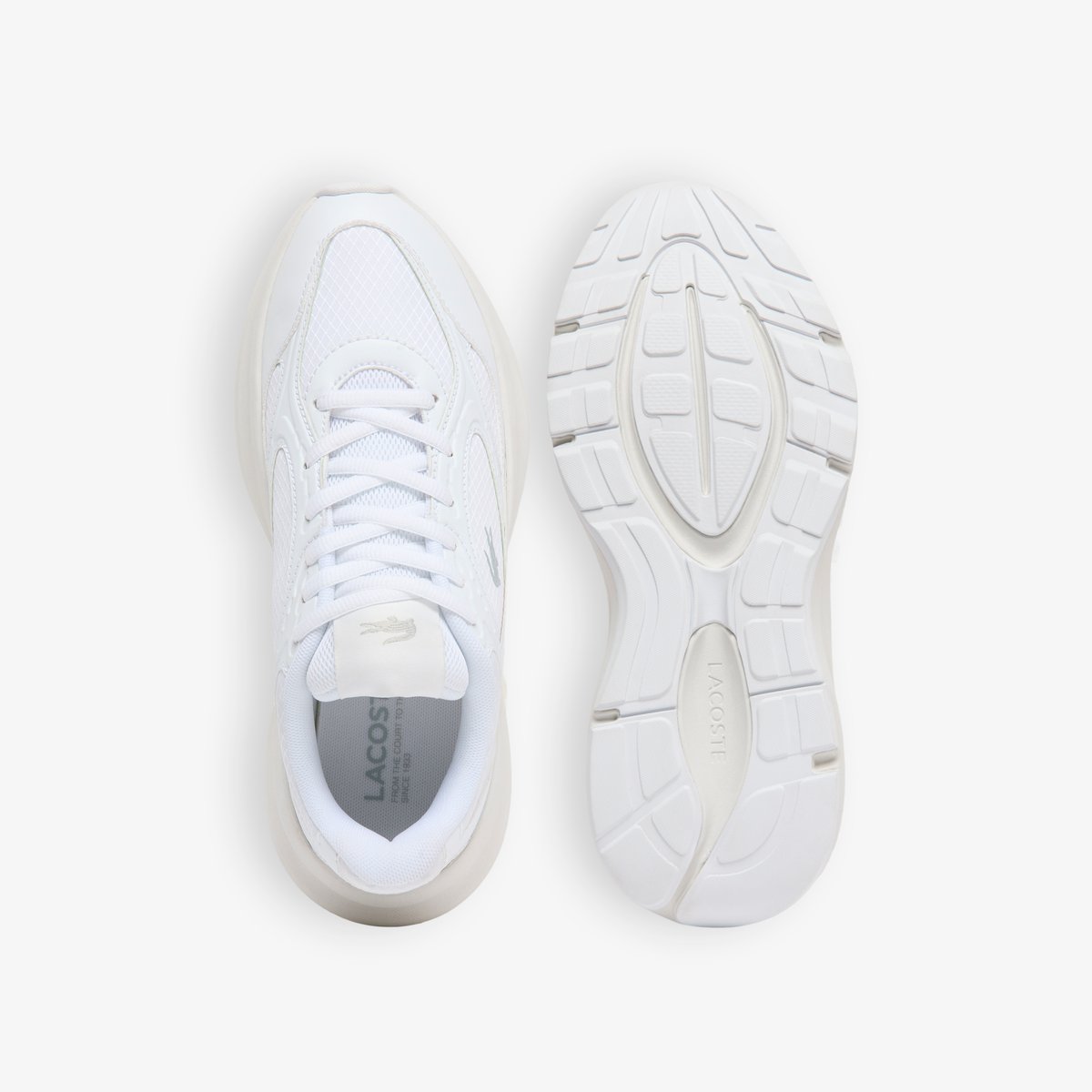 Sneakers Run Set Evo femme blanc-21g, LACOSTE
