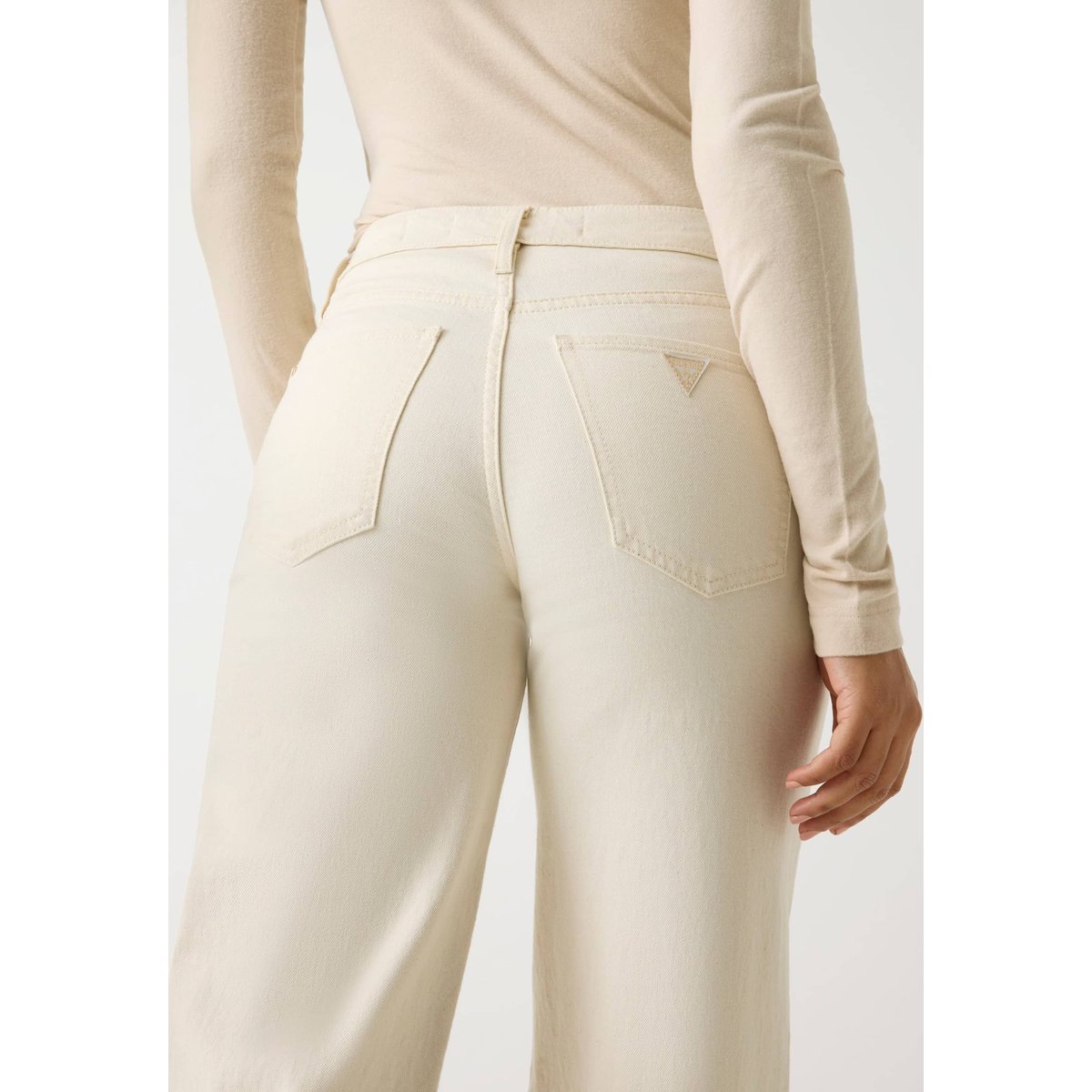Jean Sexy Palazzo crème, GUESS