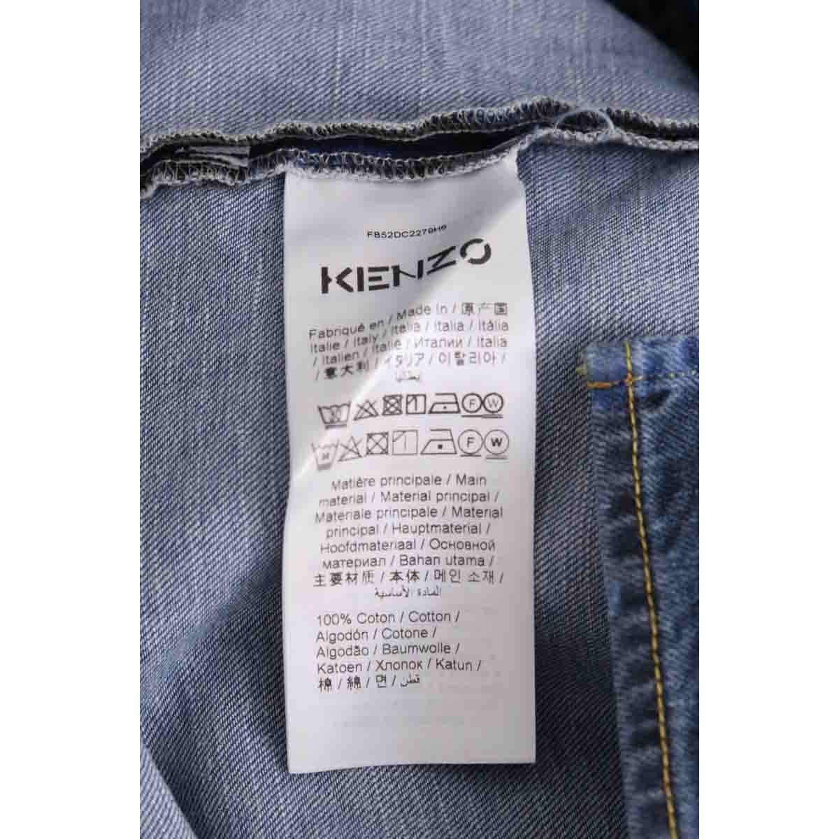 Chemise - Très Bon État bleu, KENZO