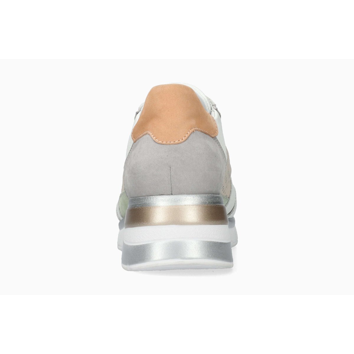 Baskets en cuir ELINE PERF blanc 5144, MEPHISTO