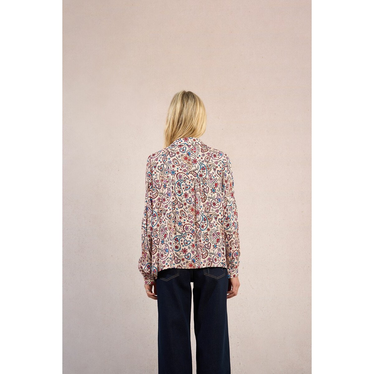 Paisley Print Shirt paisley print, MOLLY BRACKEN