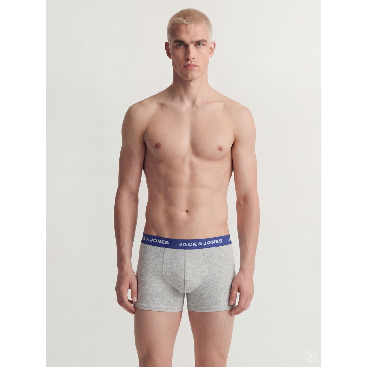 Lot de 12 boxers unis noire - black, JACK & JONES