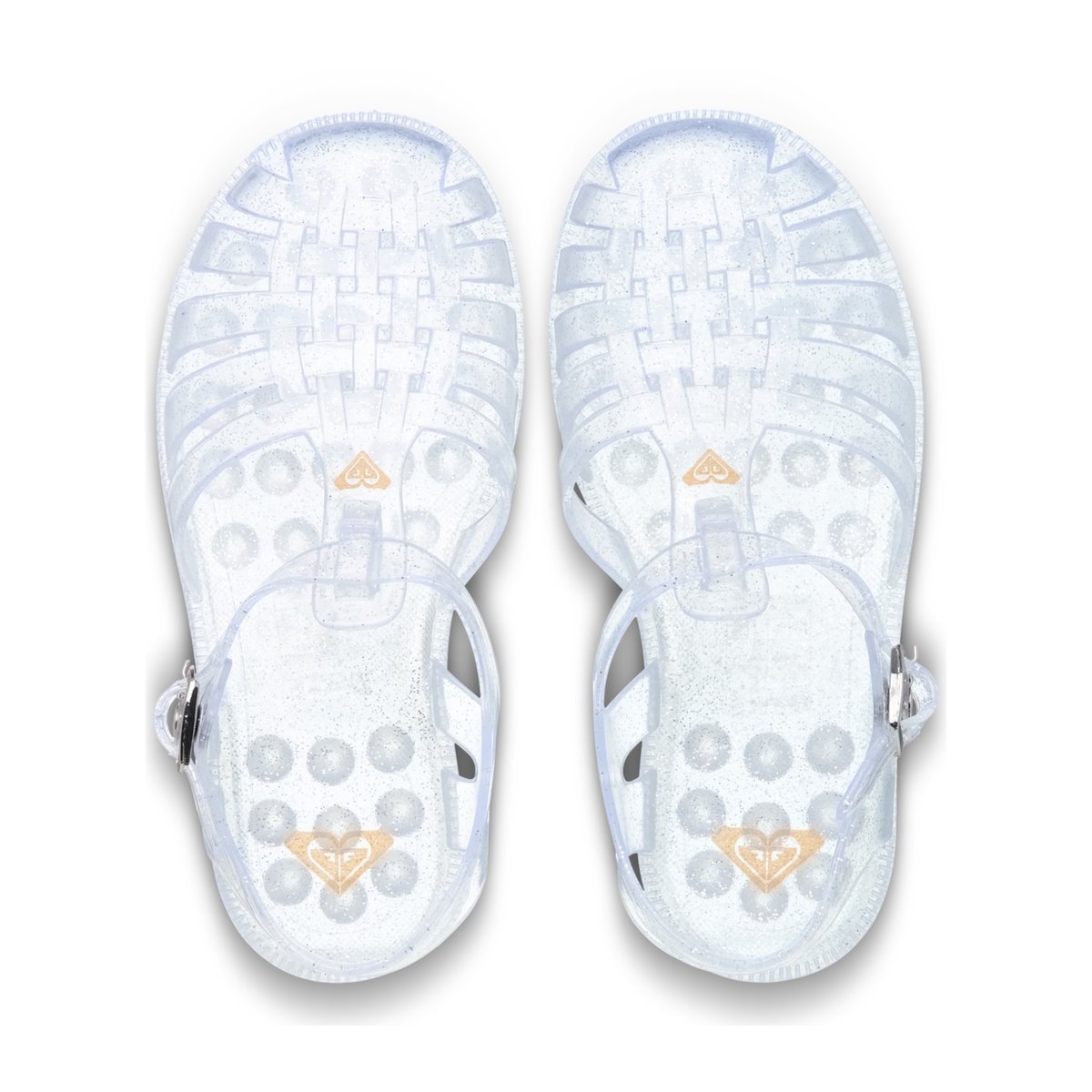 Sandales RG THE CROISETTE. gris silver, ROXY