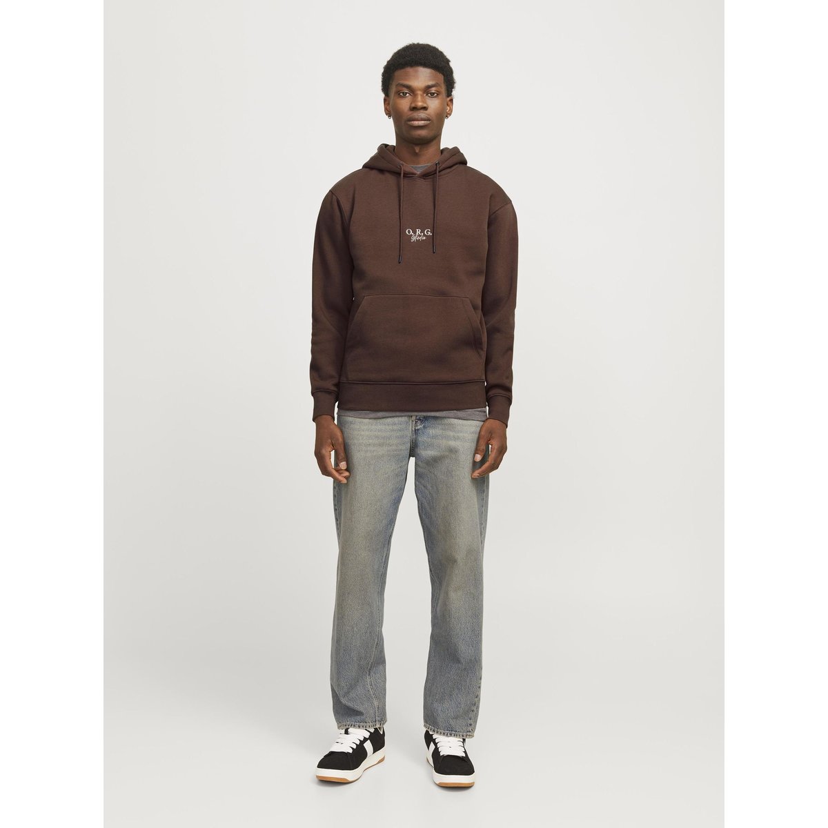 Sweat À Capuche chocolate lab, JACK & JONES