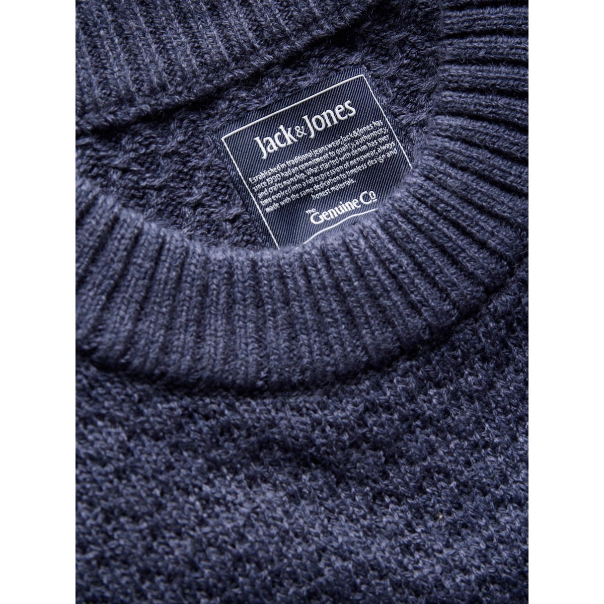 Pull En Maille navy blazer, JACK & JONES