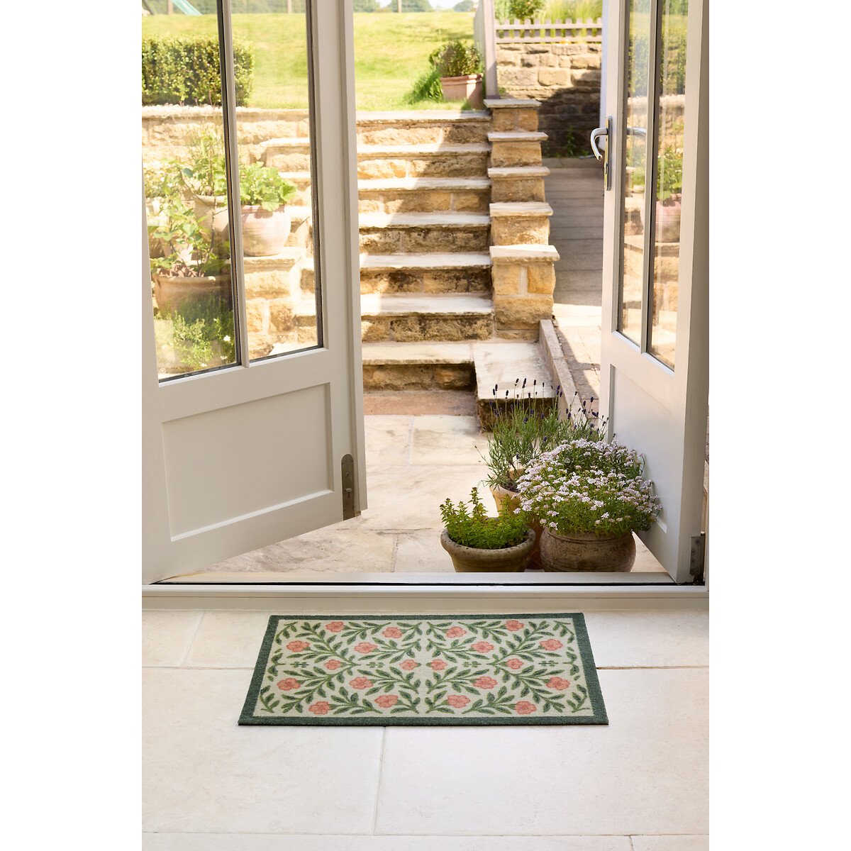 Pink Botanical Indoor Mat pink, MY MAT