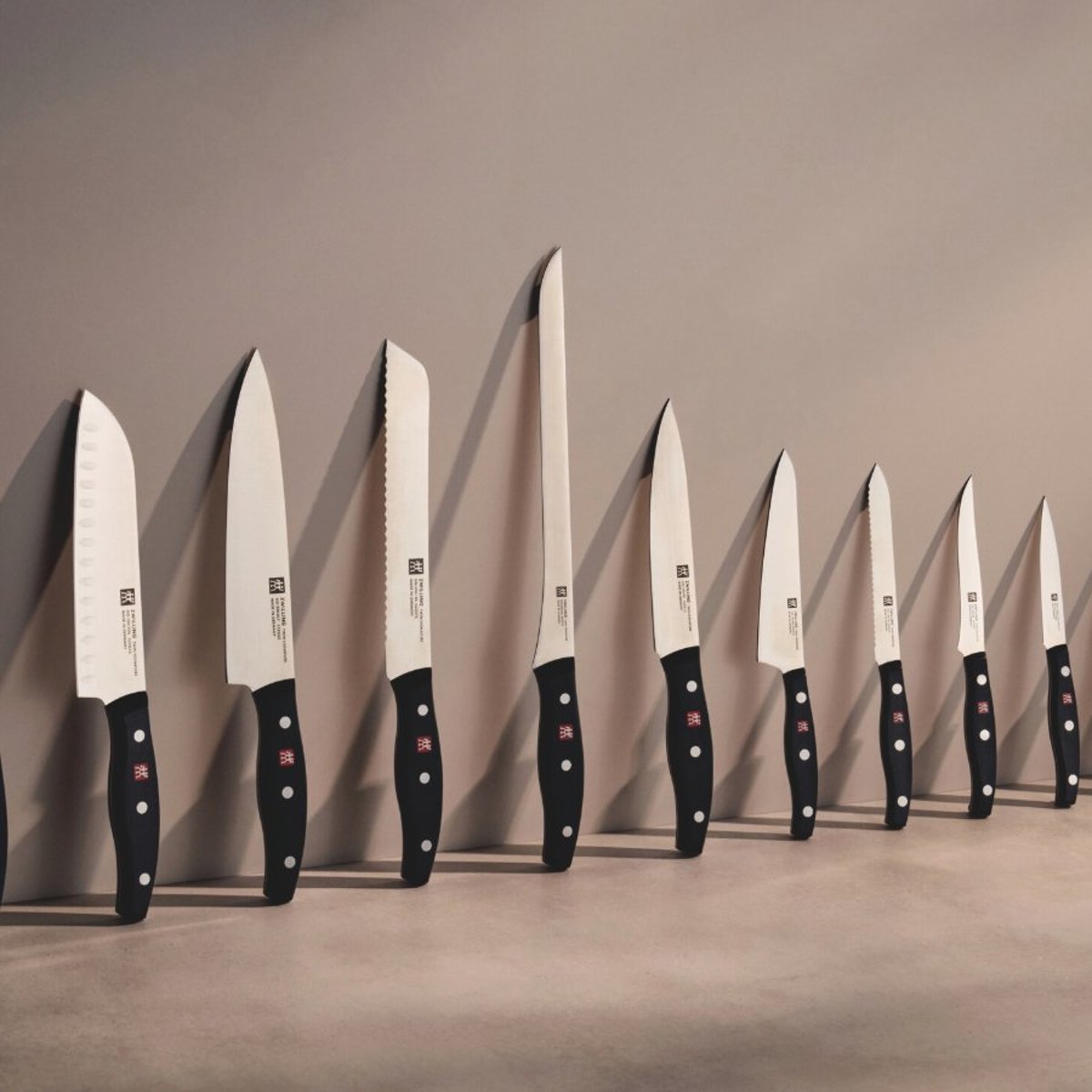 ZWILLING Signature Set de 6 couteaux, ciseaux inclus, acier inoxydable no-color, ZWILLING