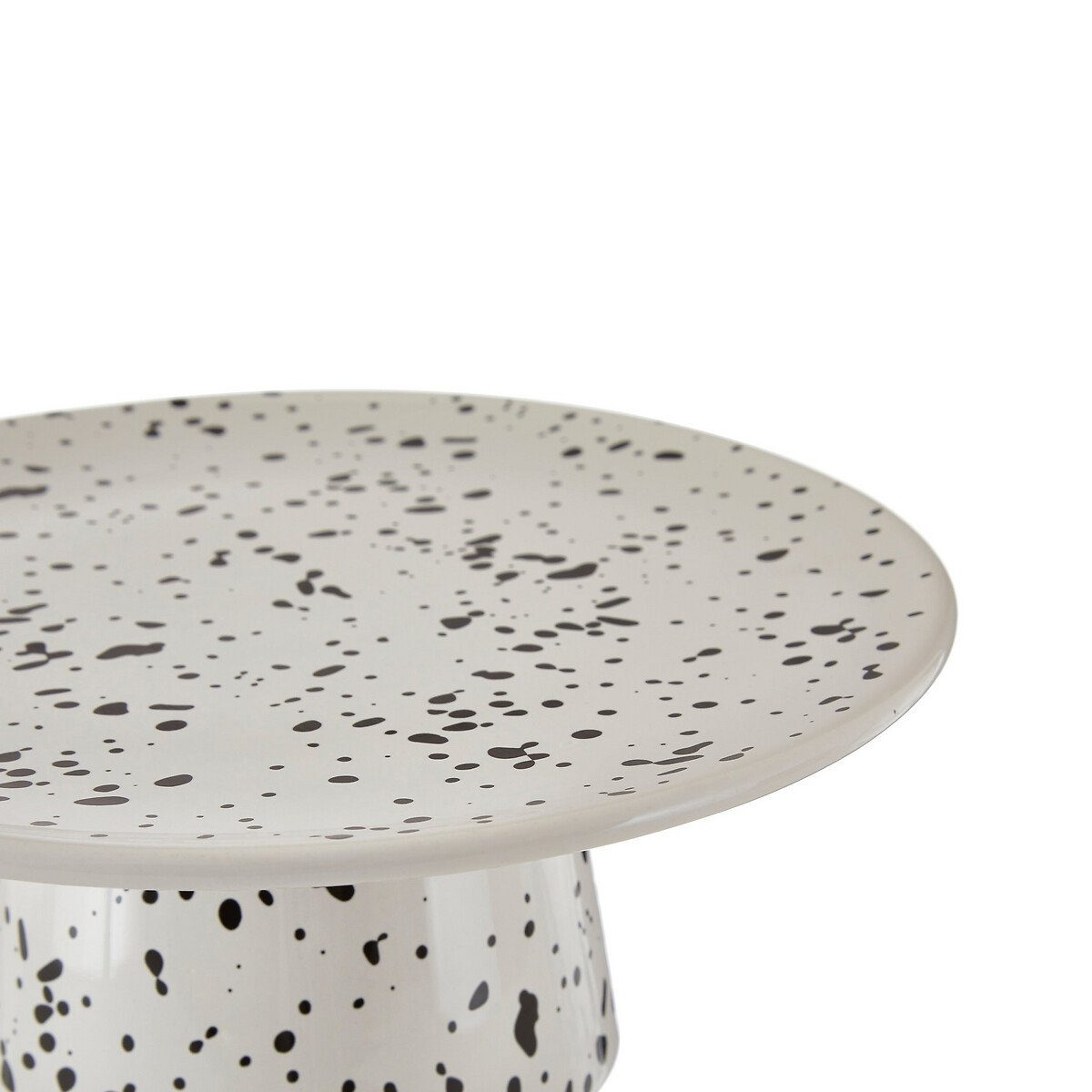Speckled Footed Cake Stand white, SO'HOME