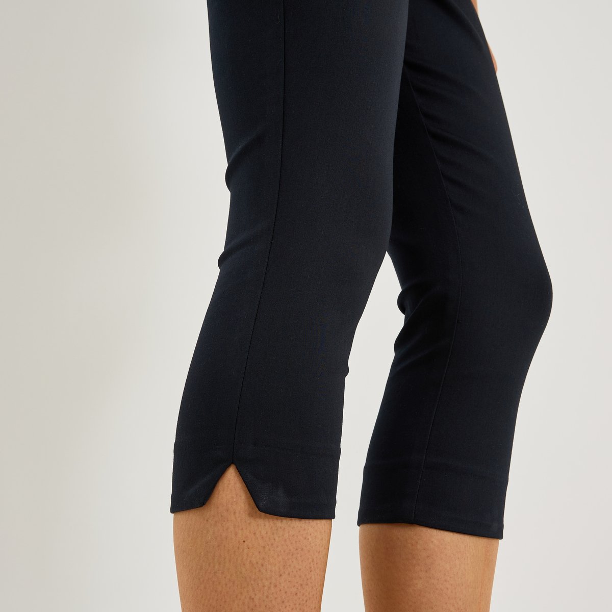 Pantalon capri ajusté noir, GRAIN DE MALICE