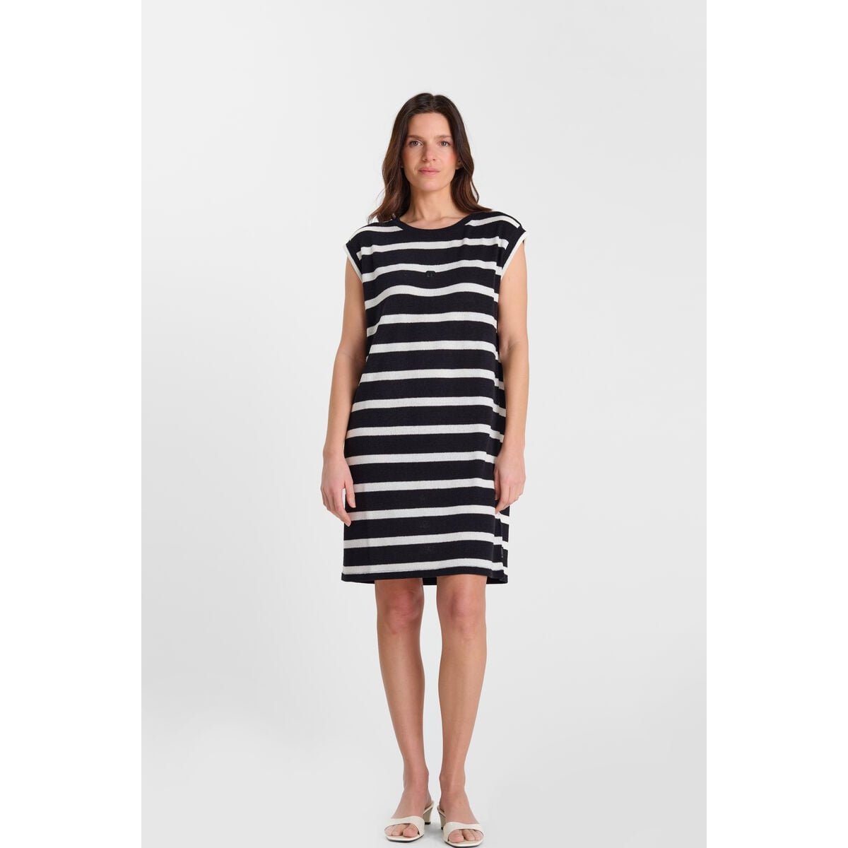 Robe droite JANET black, LE TEMPS DES CERISES