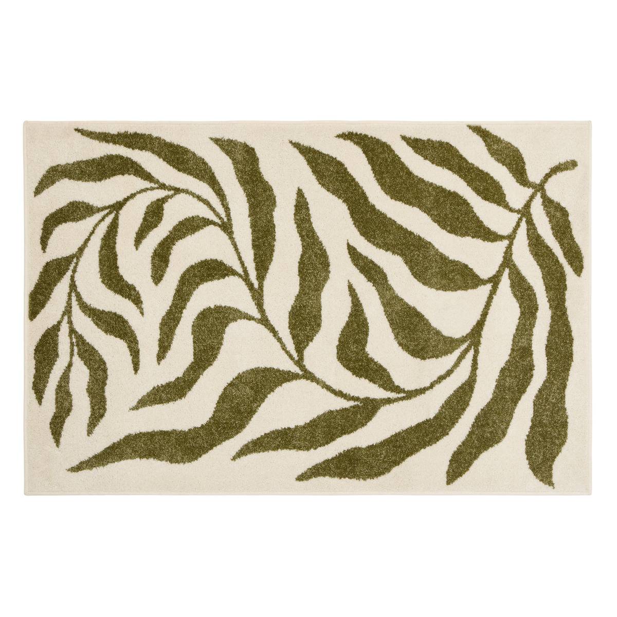 Tapis Anita rectangulaire 100x150cm damier vert, ATMOSPHERA