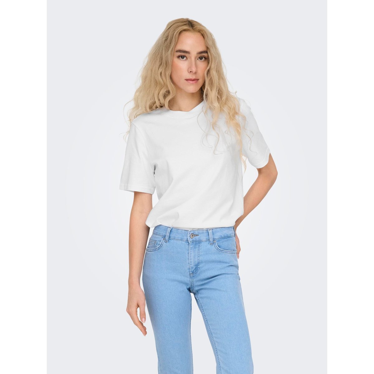 T-Shirt white, ONLY