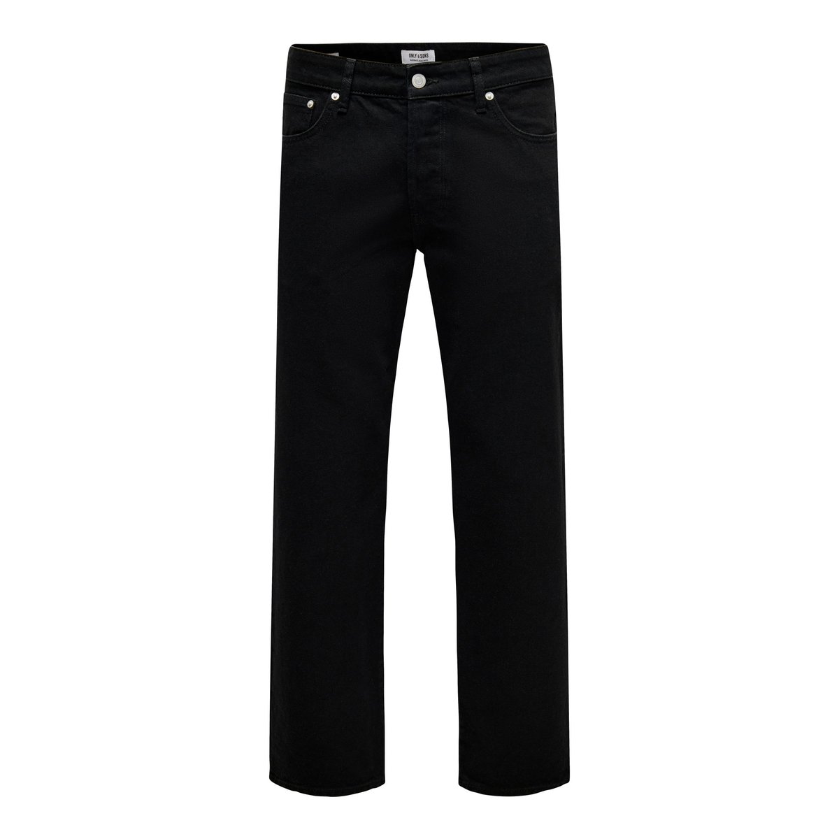 Coupe Regular black denim, ONLY & SONS