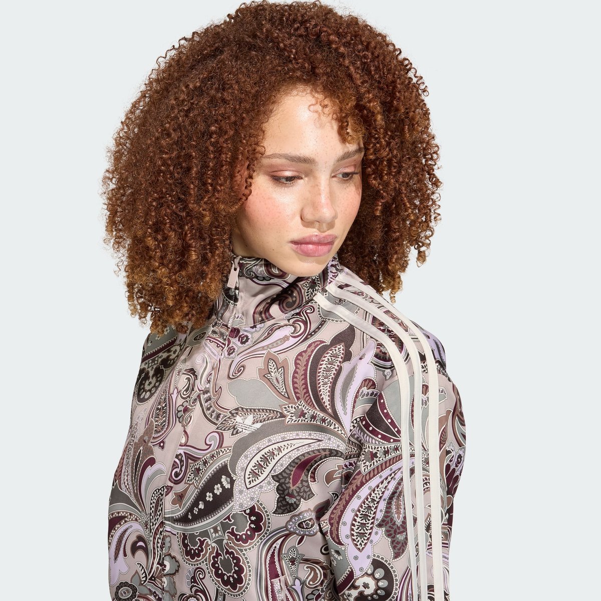 Veste De Survêtement Satin Firebird Adidas Liberty London Veste De Survêtement Satin Firebird Adidas Liberty London multicolor / wonder taupe, adidas Originals