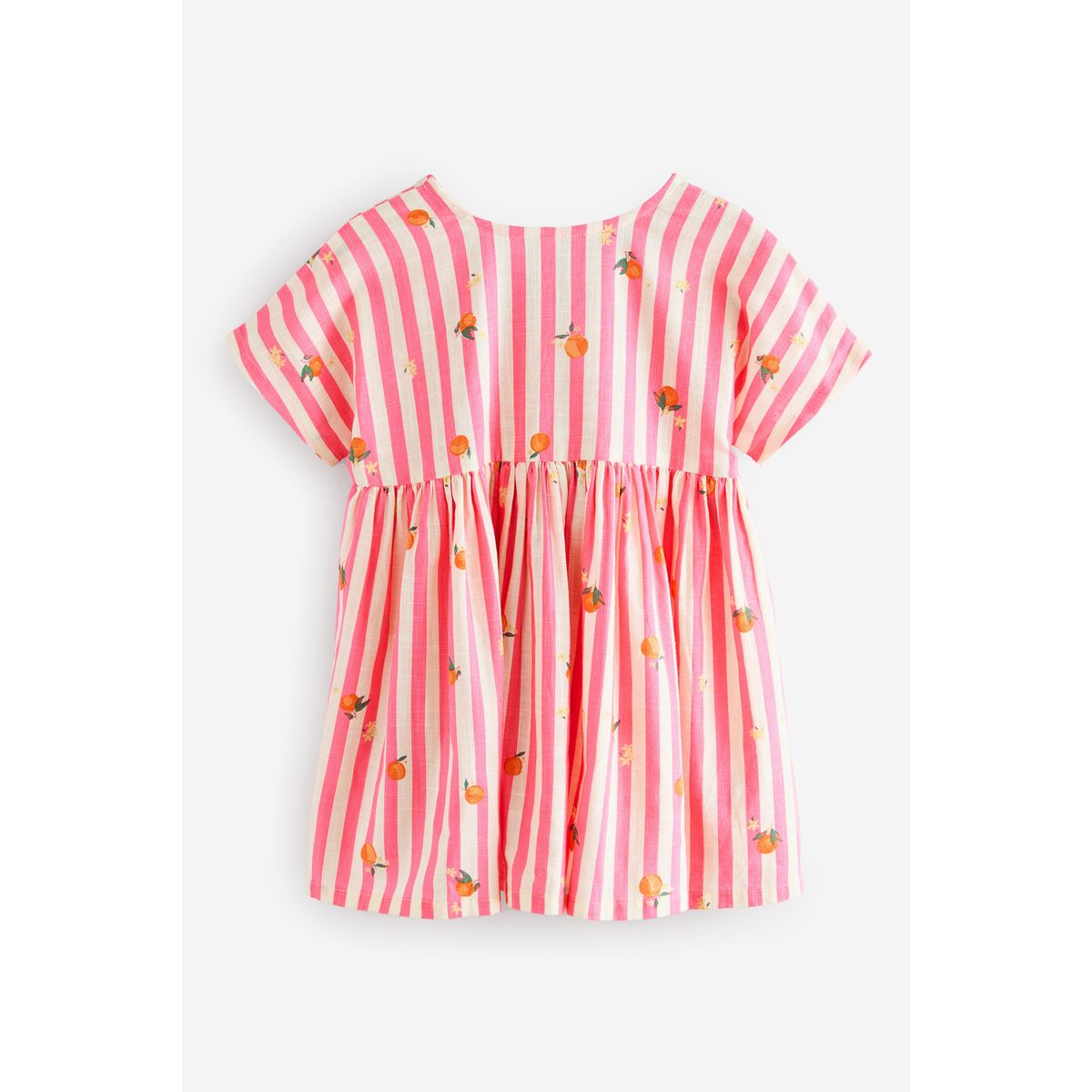 Robe droite rose à rayures, NEXT