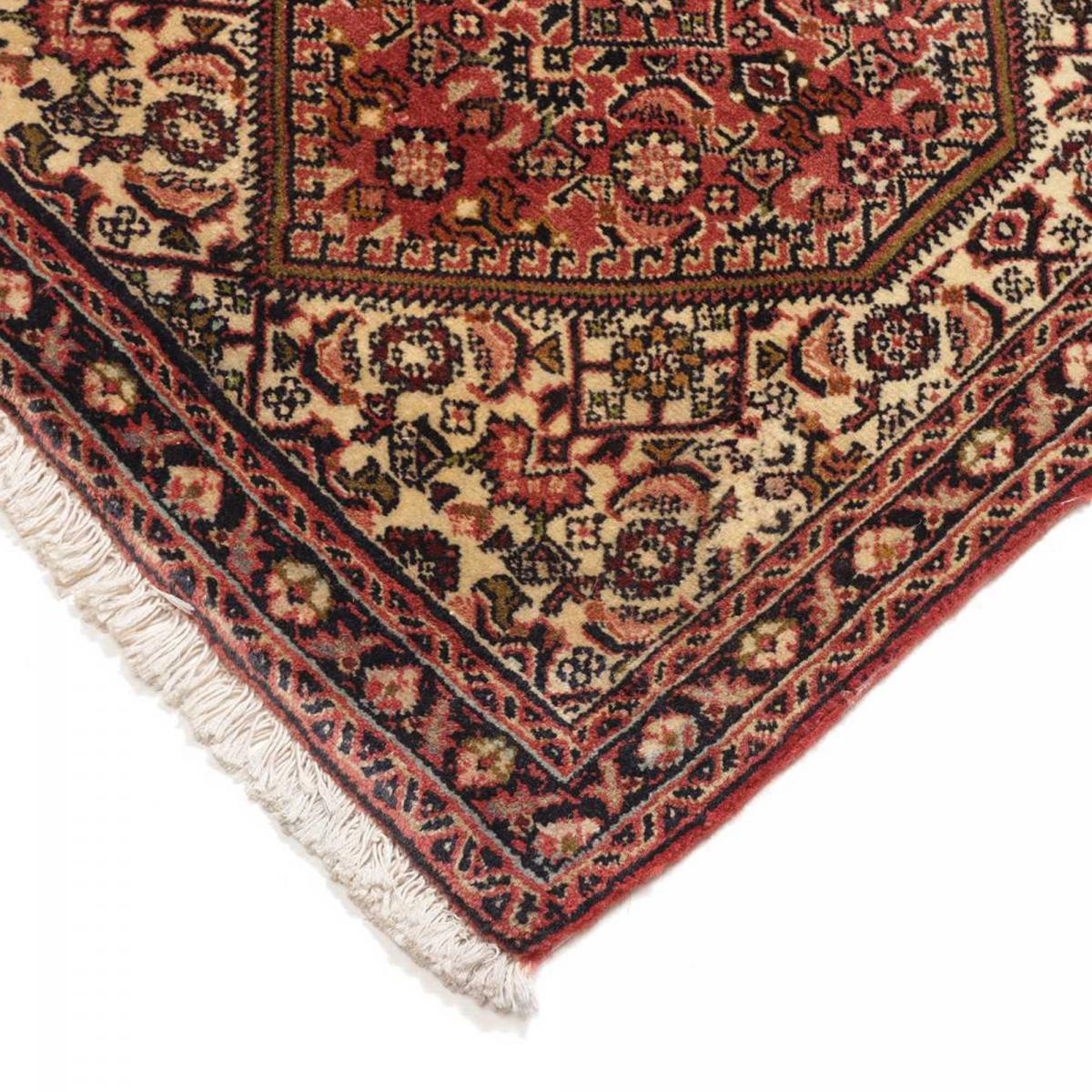 Tapis d'orient, motif oriental noué main, authentique BIDJAR 1 rouge, beige, UN AMOUR DE TAPIS