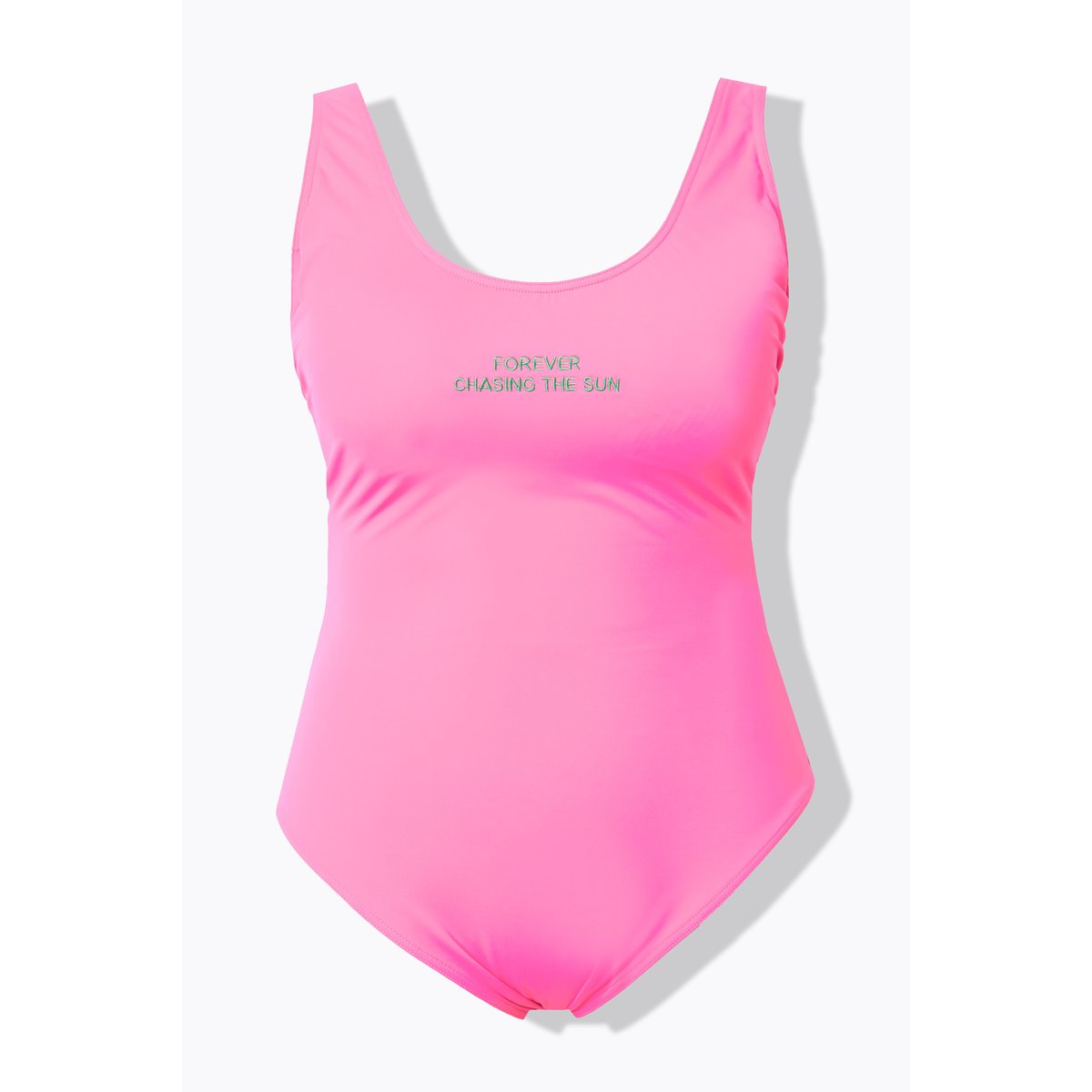 Maillot de bain avec bonnets souples rose vif fluo, STUDIO UNTOLD