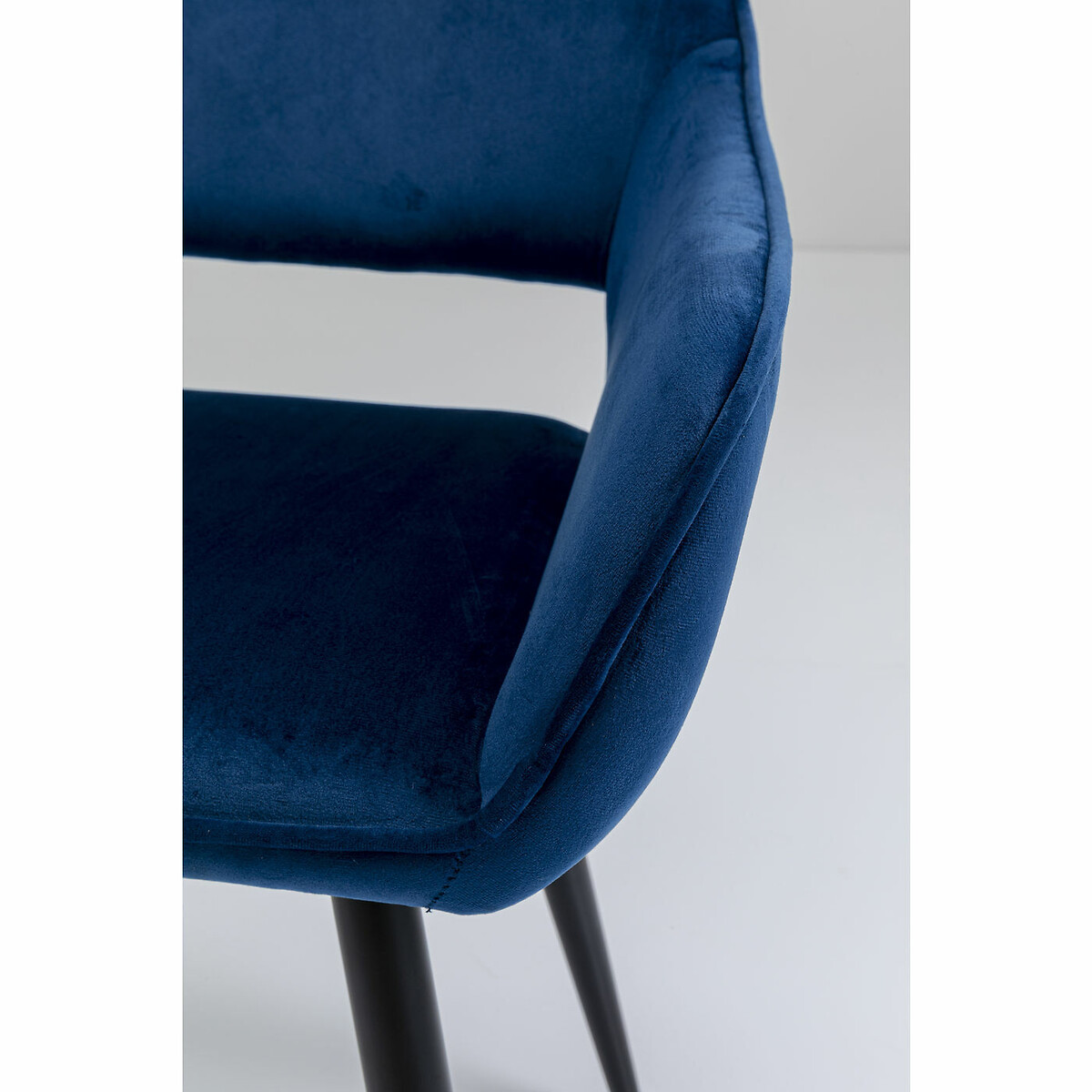 Chaise a. acc. San Francisco bleu noir, KARE DESIGN