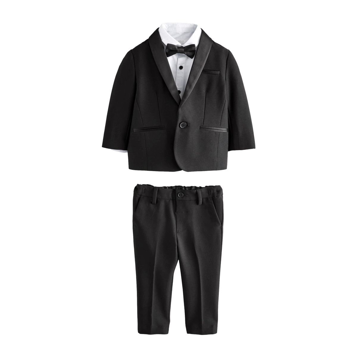 Blazer, chemise, pantalon et nœud papillon noir, NEXT