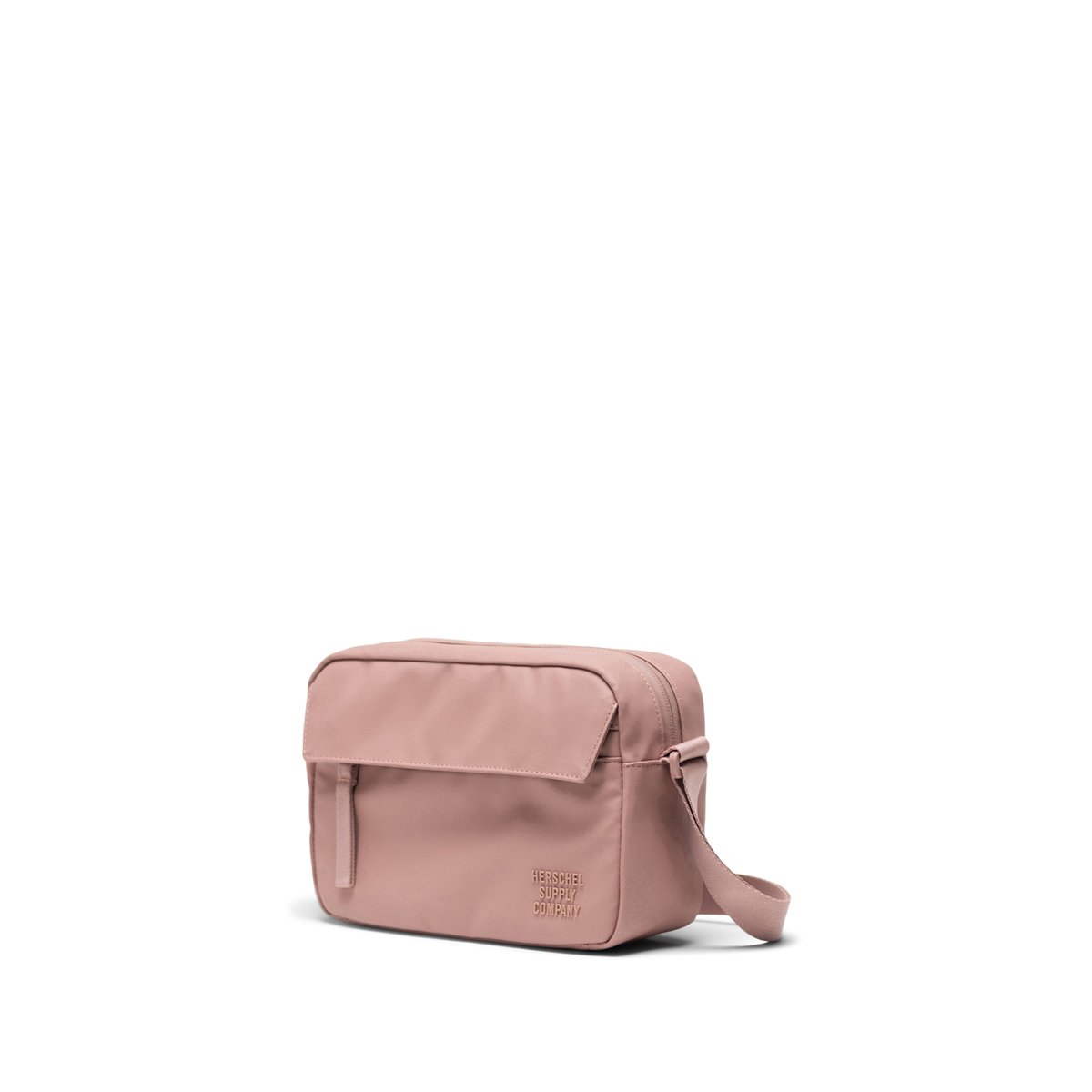 Sac à bandoulière en matières recyclées ALBERNI vieux rose, HERSCHEL