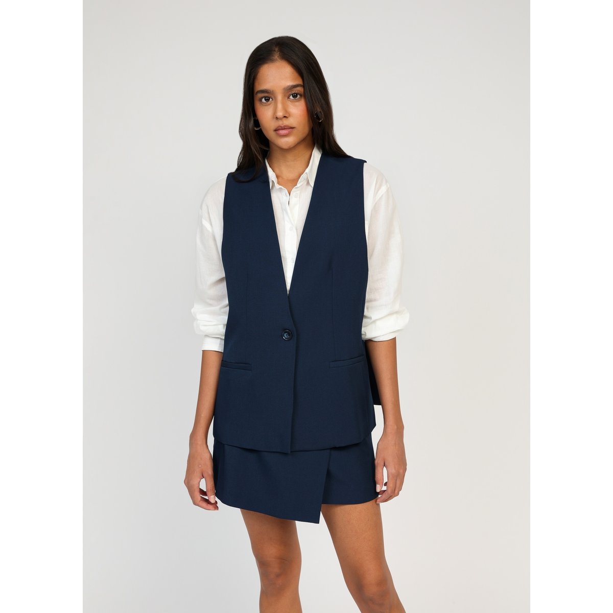 VESTE ZALIA beige uni, AN'GE