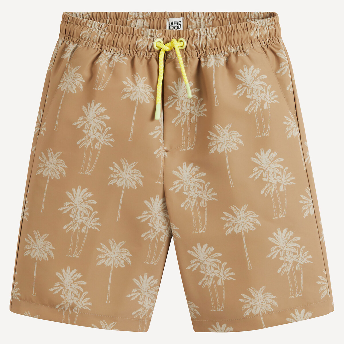Palm Tree Swim Shorts beige, LA REDOUTE COLLECTIONS